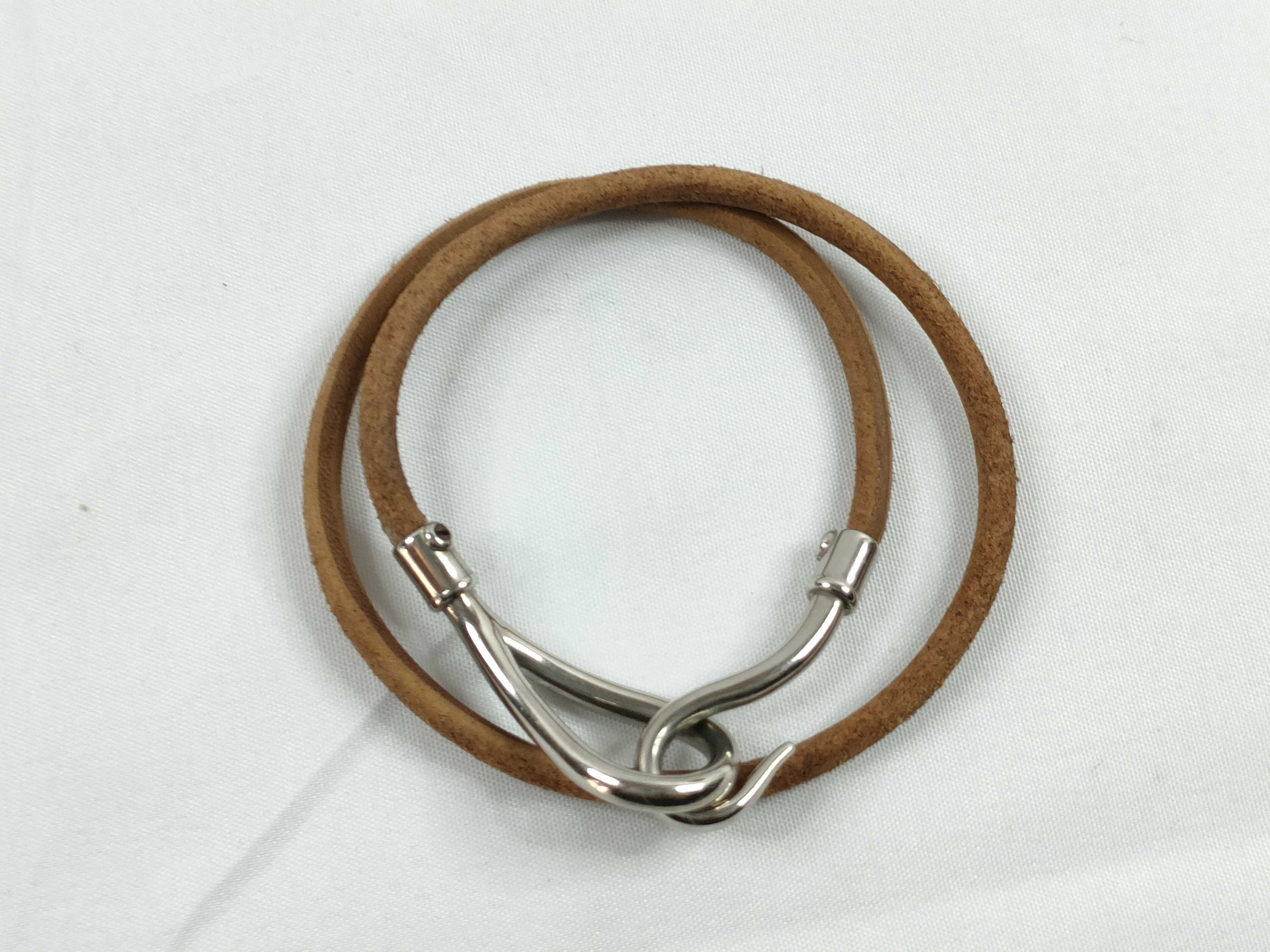 Jumbo Leather Choker Bracelet (Bracelet/Bangle) — view 5
