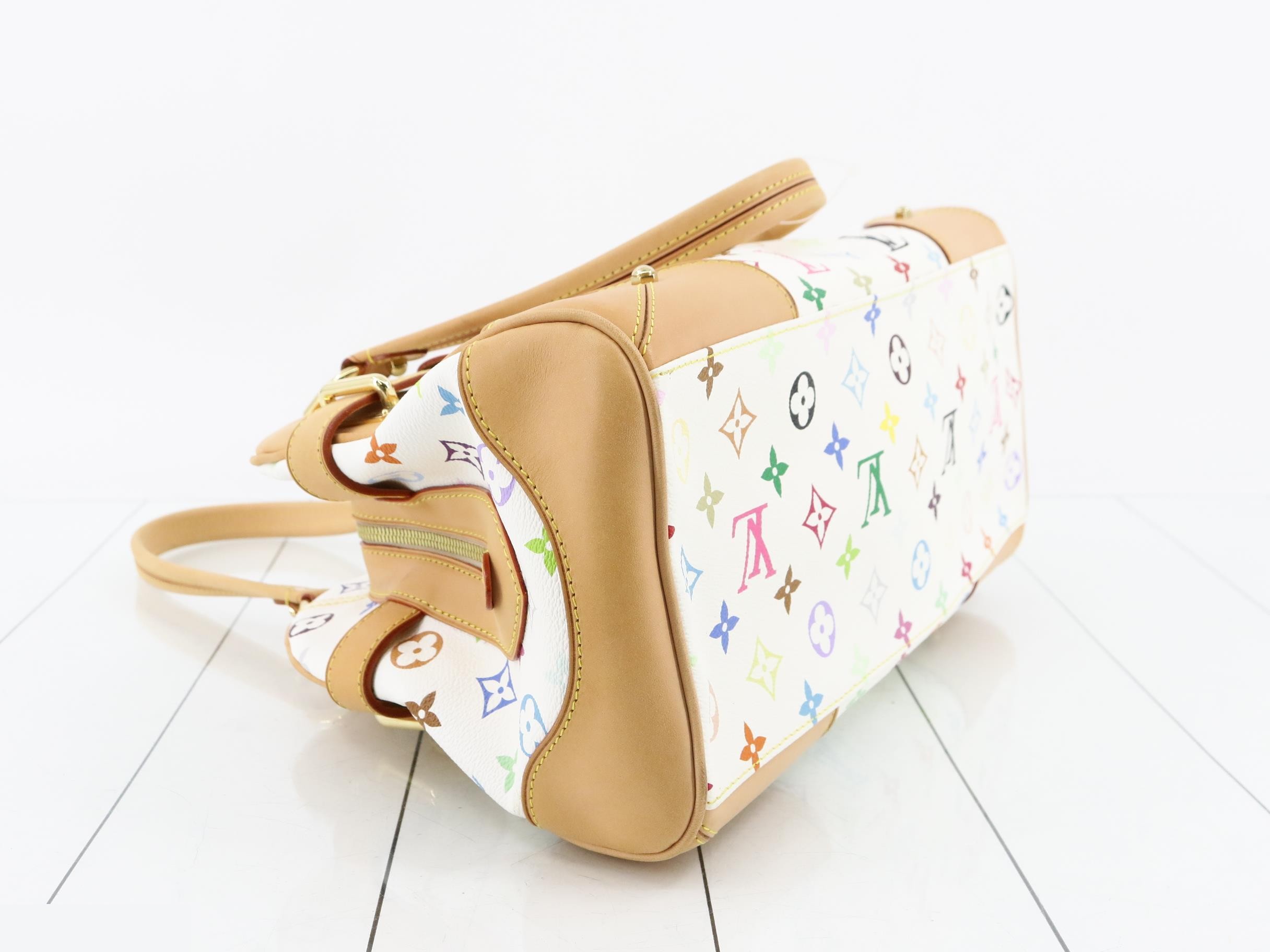 Monogram Multicolor Claudia Blanc Handbag — view 5
