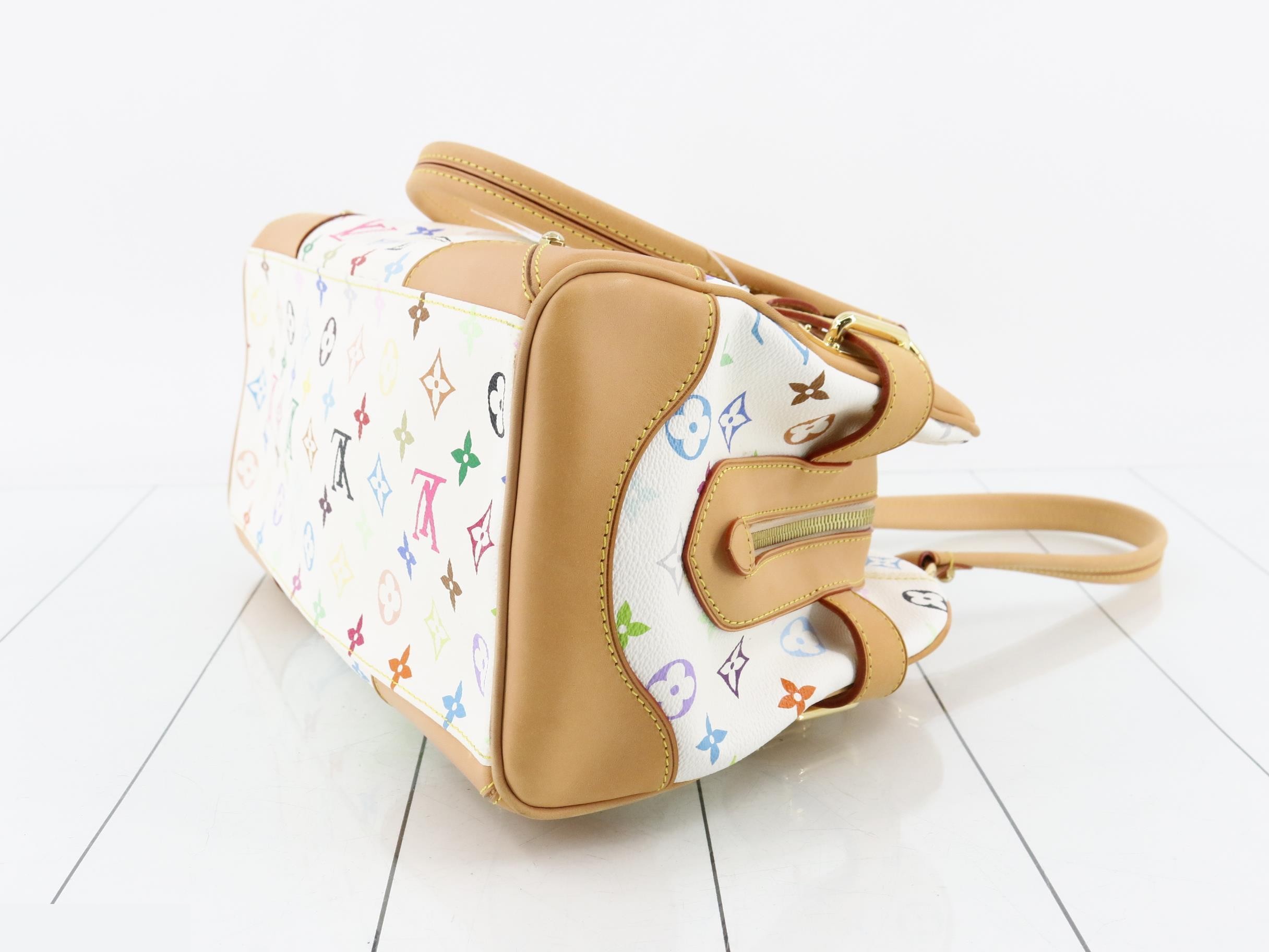 Monogram Multicolor Claudia Blanc Handbag — view 6