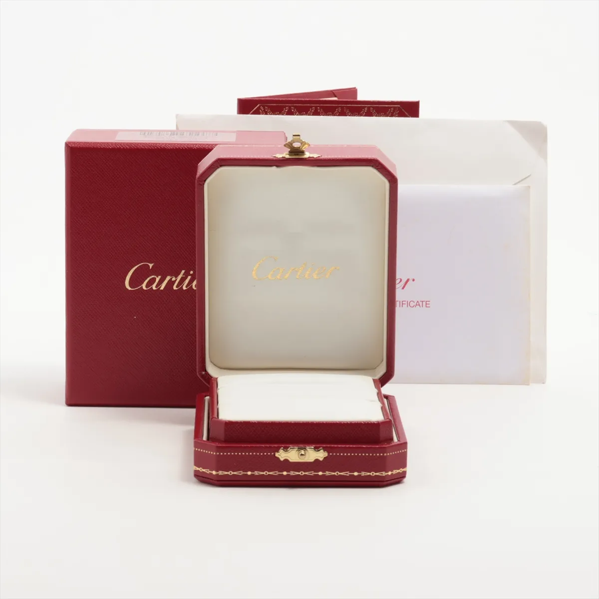 Mini Love Ring 750 (Yellow Gold) 3.2g Size 45 Initials GS9131 B40497451 — view 7