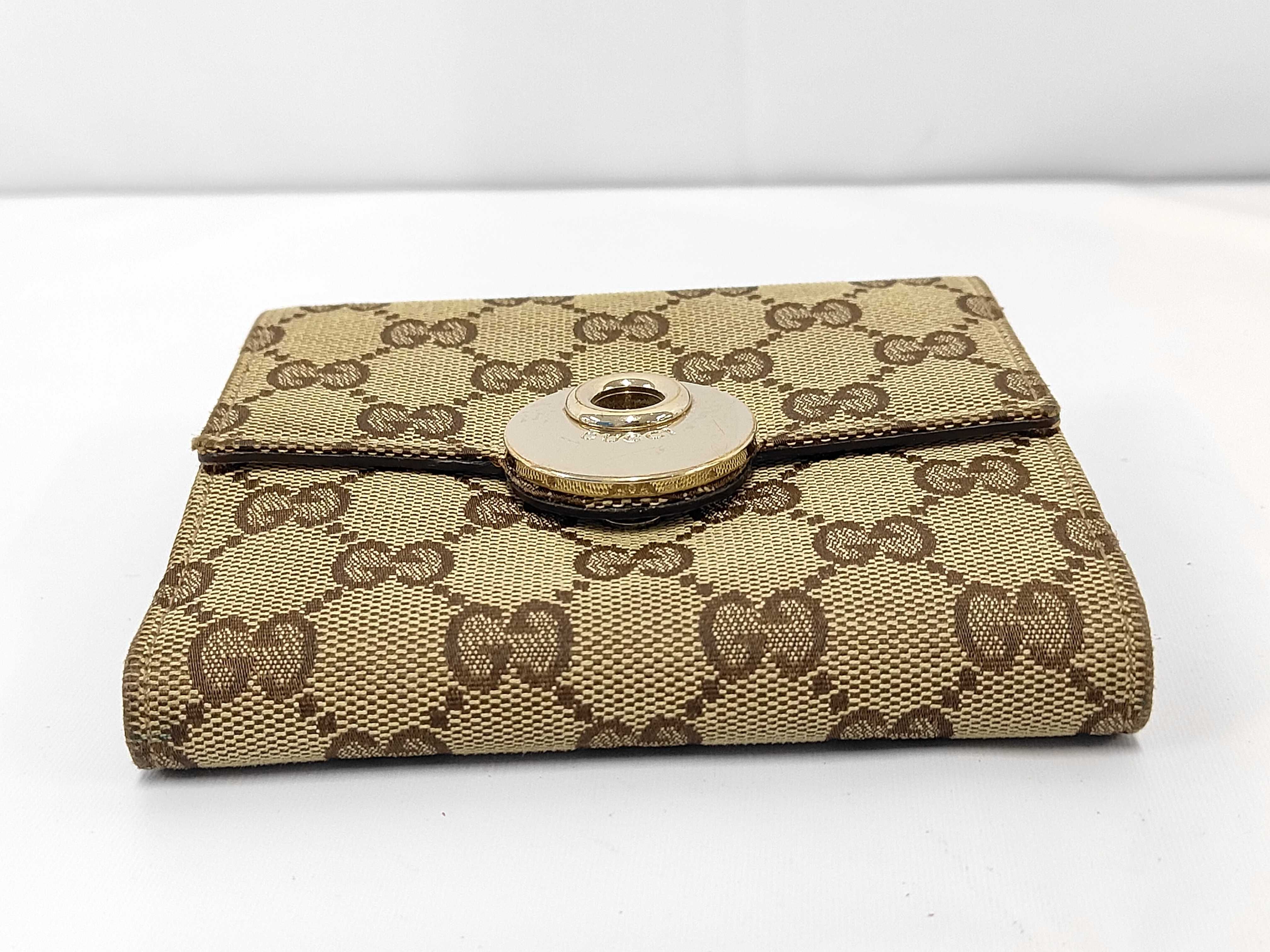 GG Monogram Bi-fold Wallet 120938 Wallet — view 3