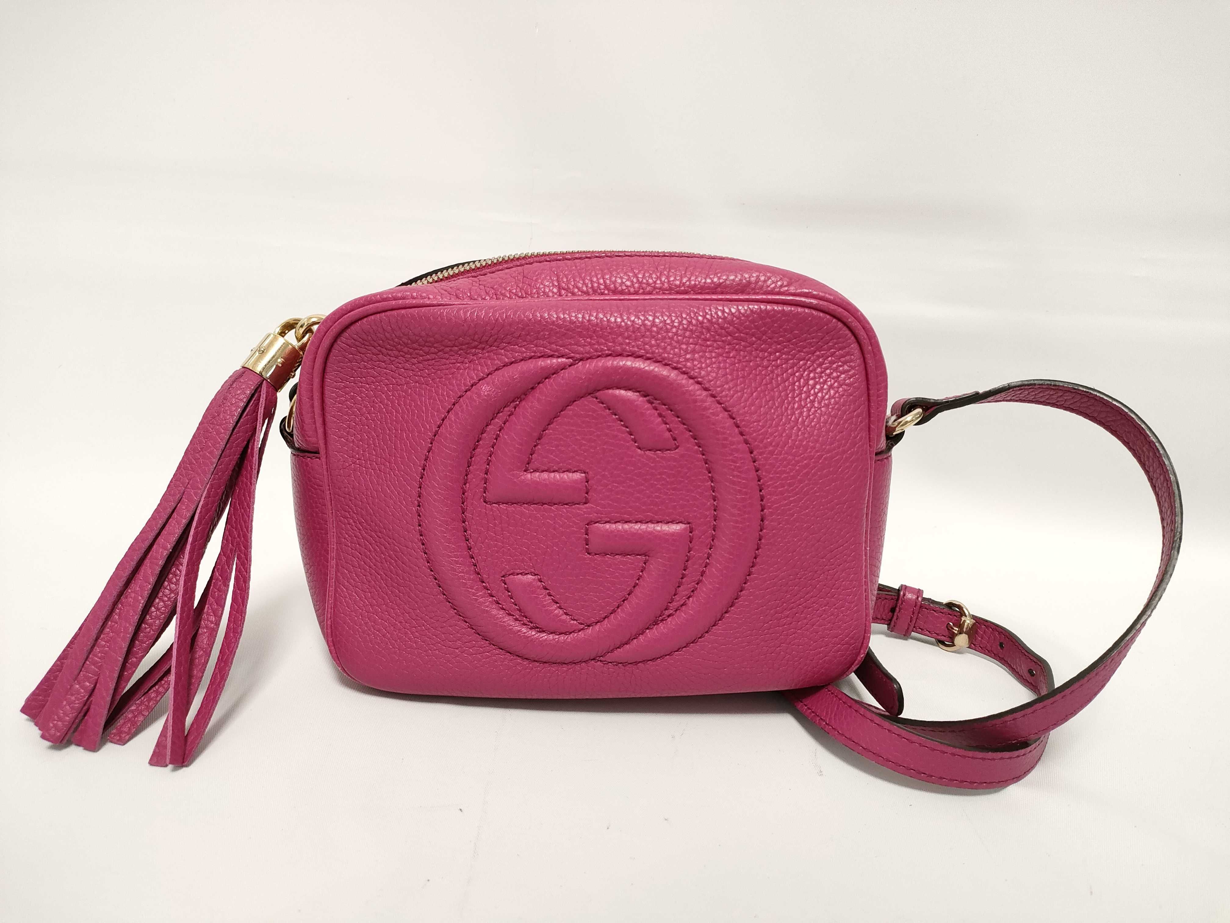 Soho Shoulder Bag, Leather, Purple, 308364