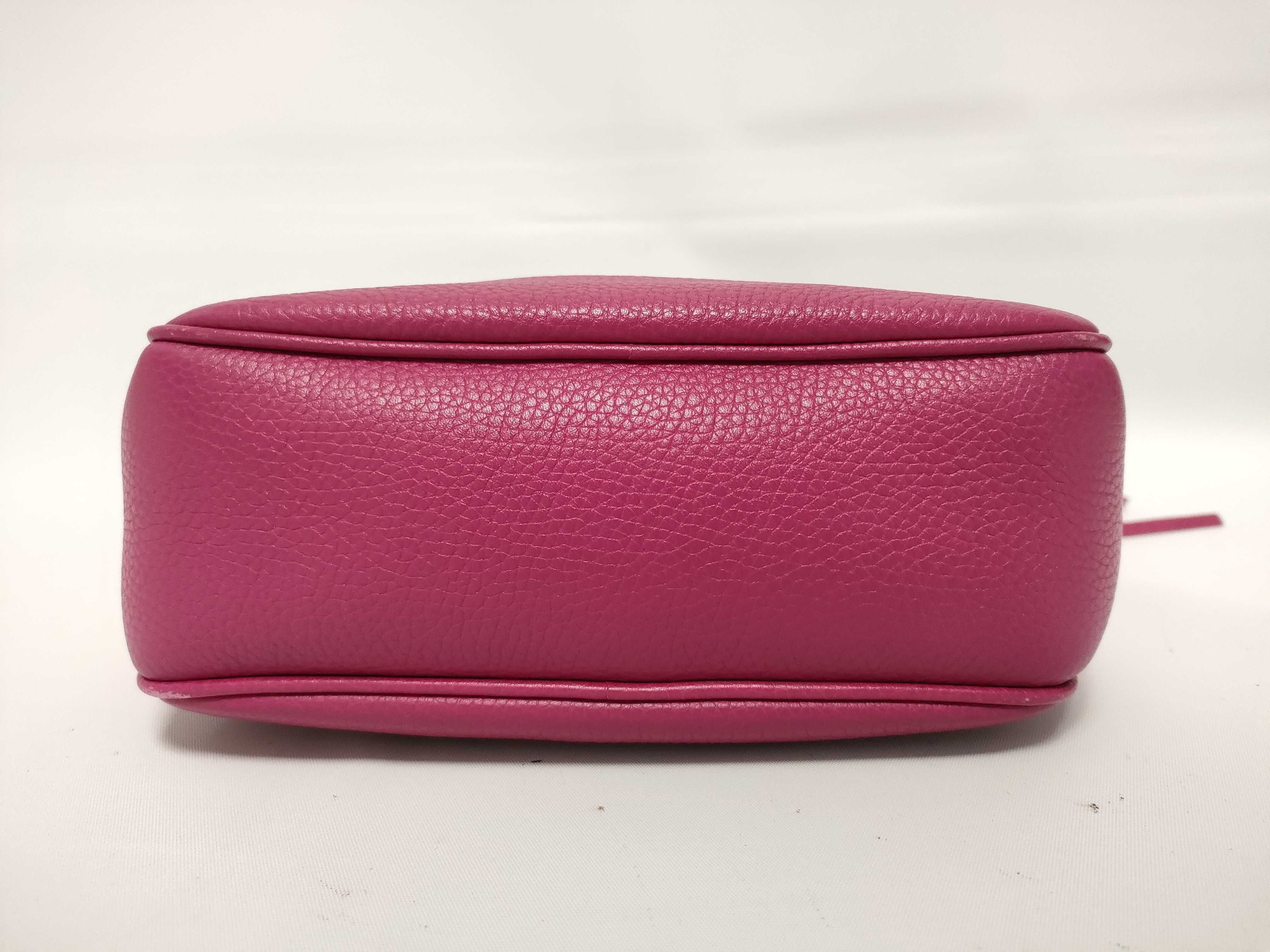 Soho Shoulder Bag, Leather, Purple, 308364 — view 3
