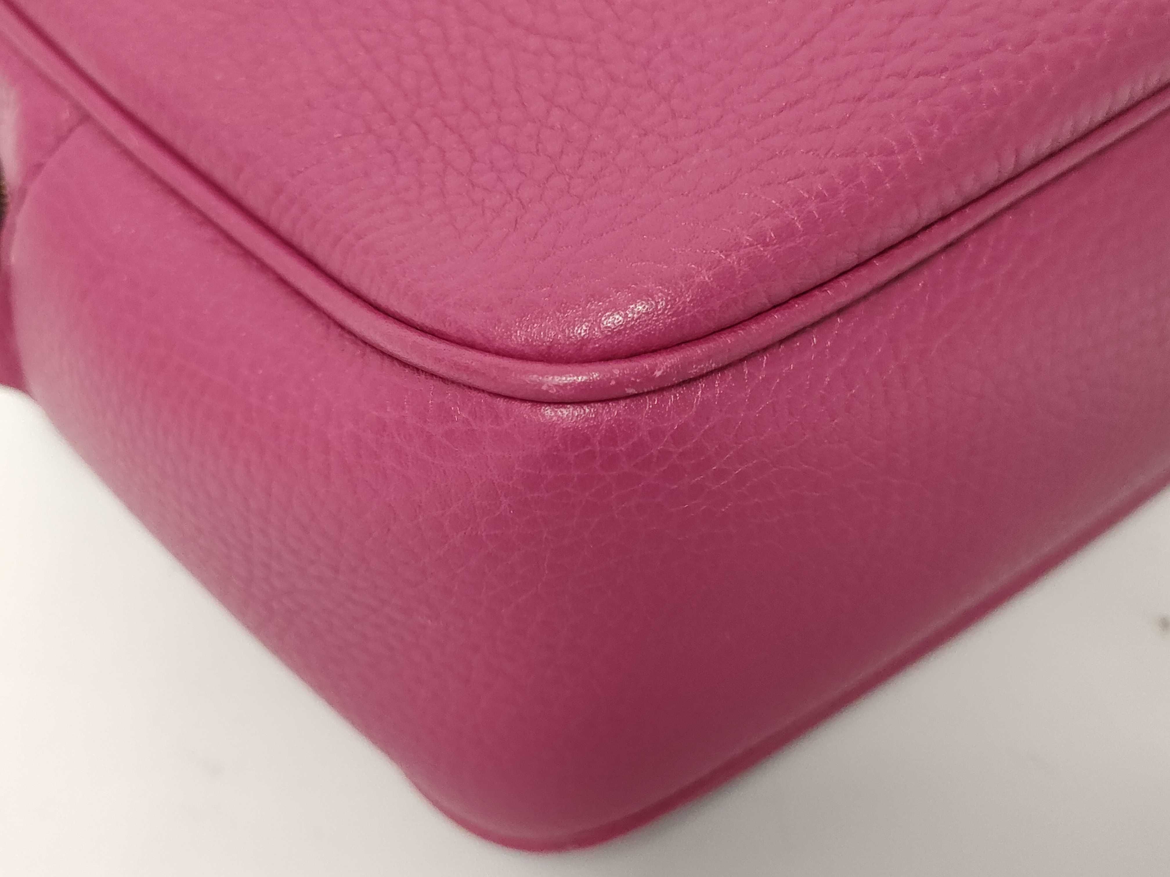 Soho Shoulder Bag, Leather, Purple, 308364 — view 4