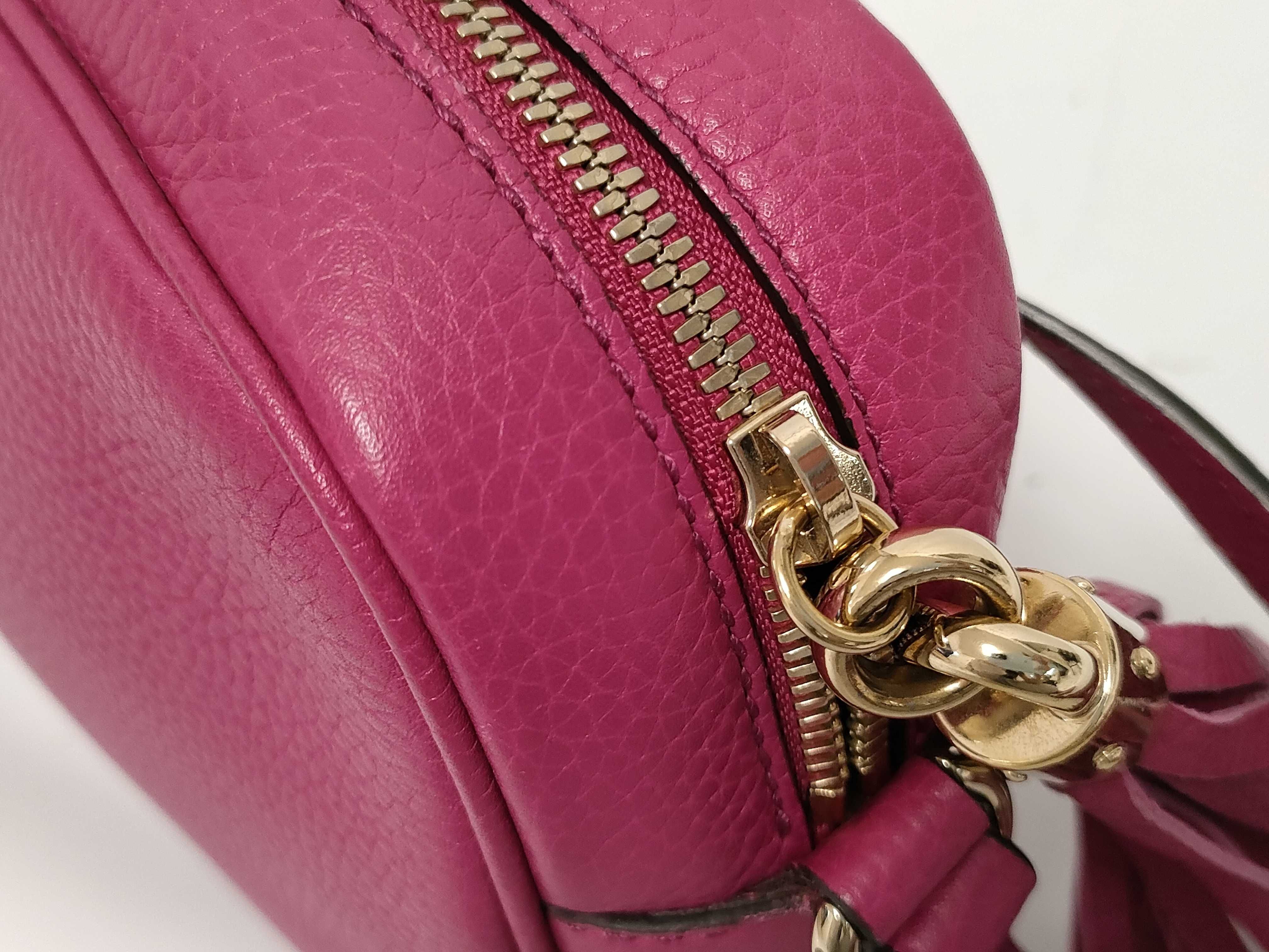 Soho Shoulder Bag, Leather, Purple, 308364 — view 8