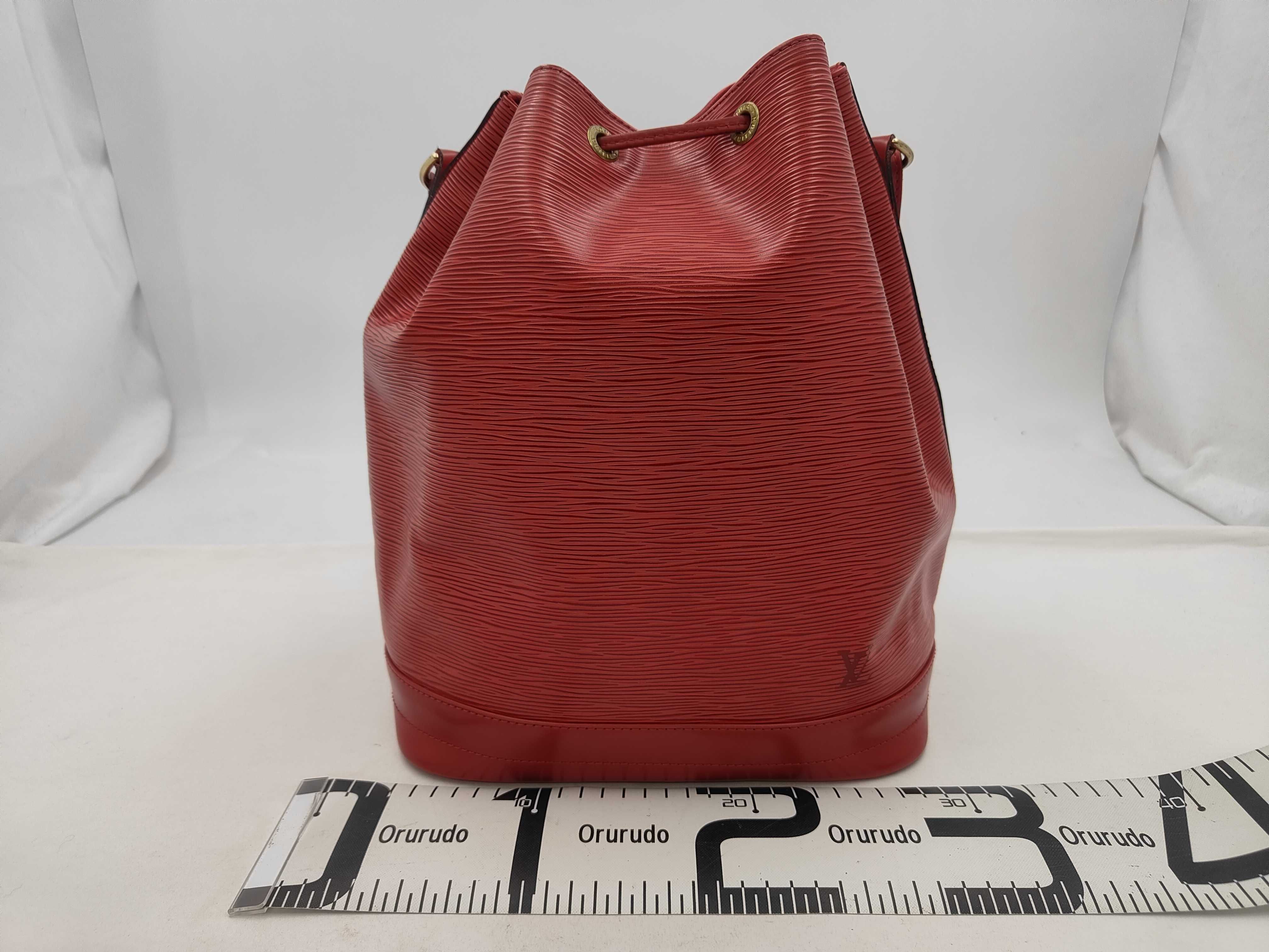 Epi Noe Red Shoulder Bag — view 2