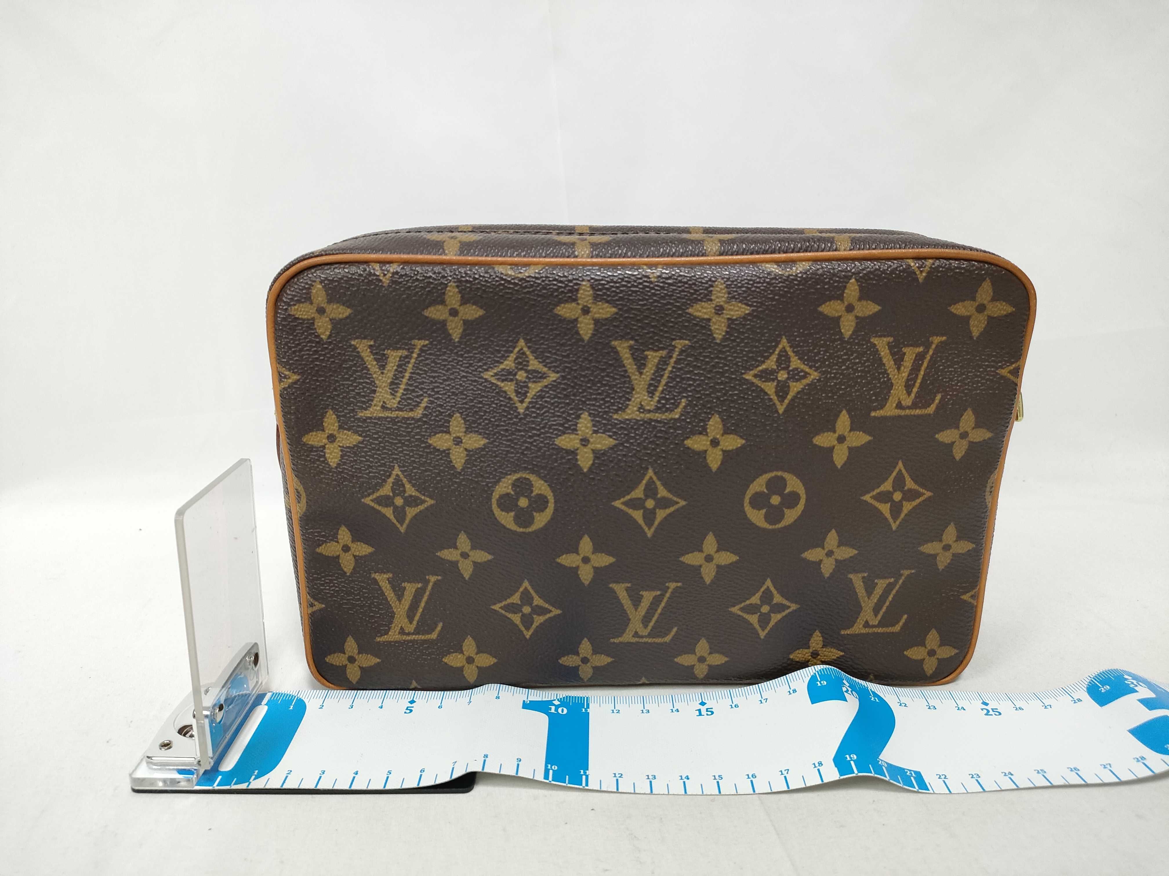 Monogram Louis Vuitton Compiegne 23 Clutch Bag M51847 Second Bag — view 2