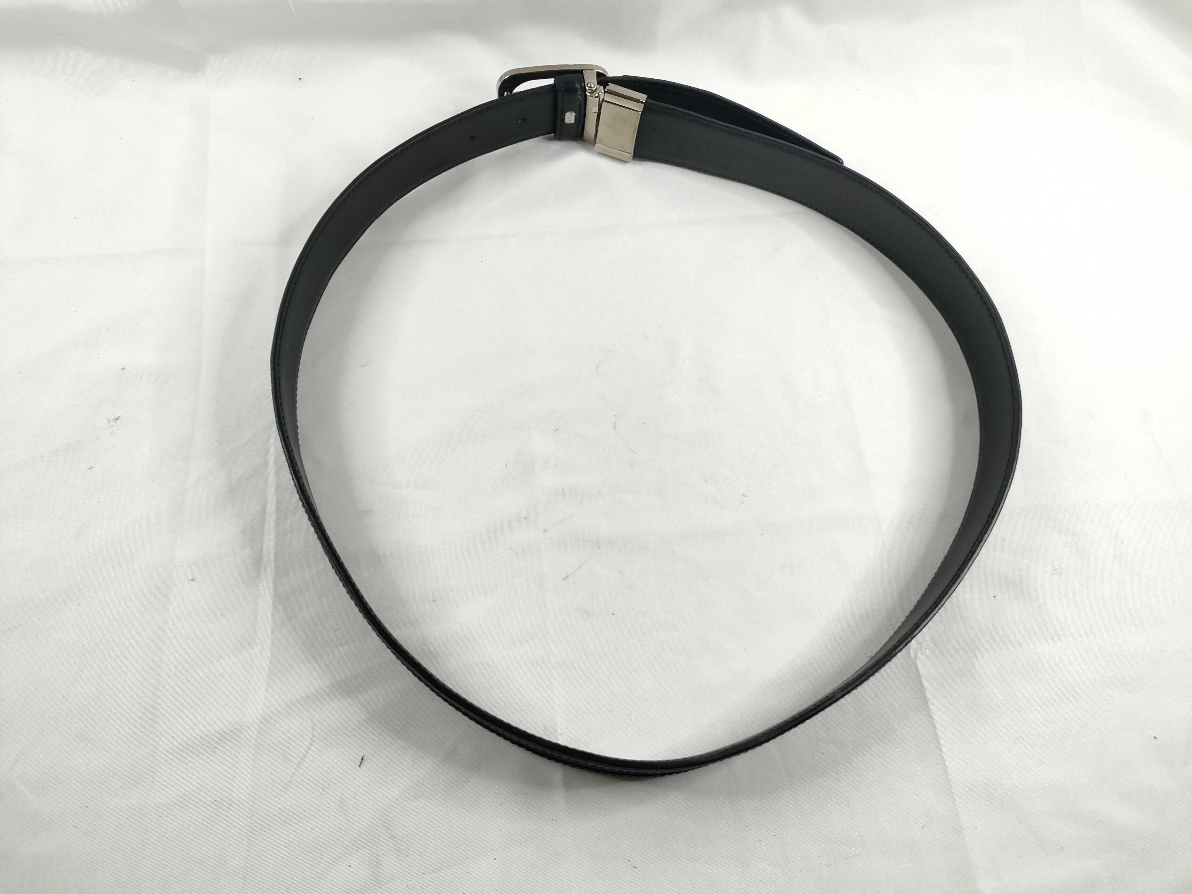 Interlocking G GG Monogram Silver Buckle Belt — view 2