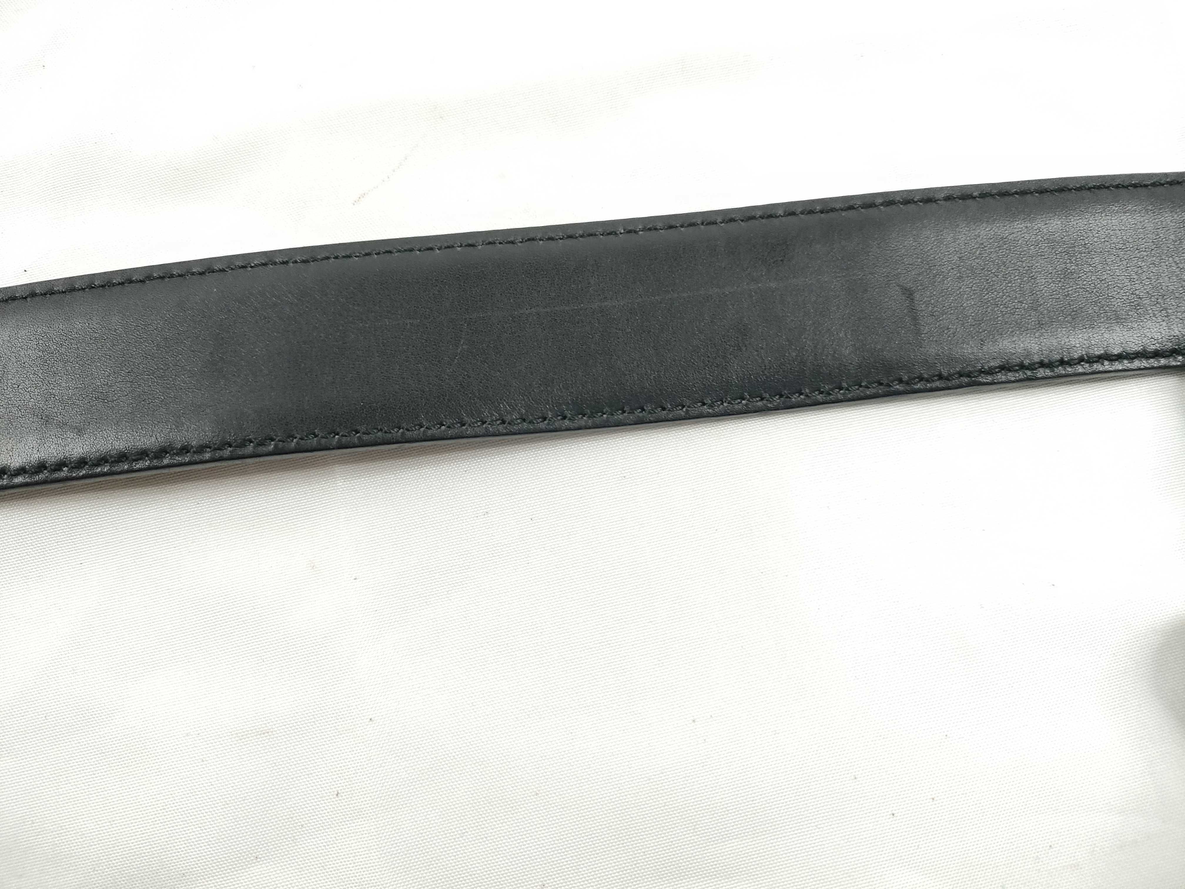 Interlocking G GG Monogram Silver Buckle Belt — view 8