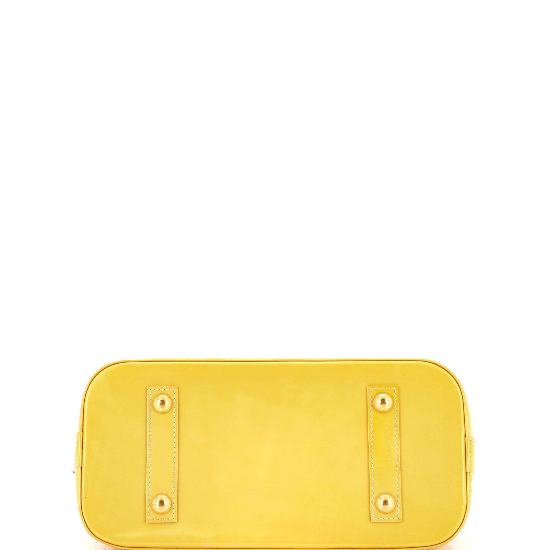 Alma Handbag Monogram Vernis Pm — view 4