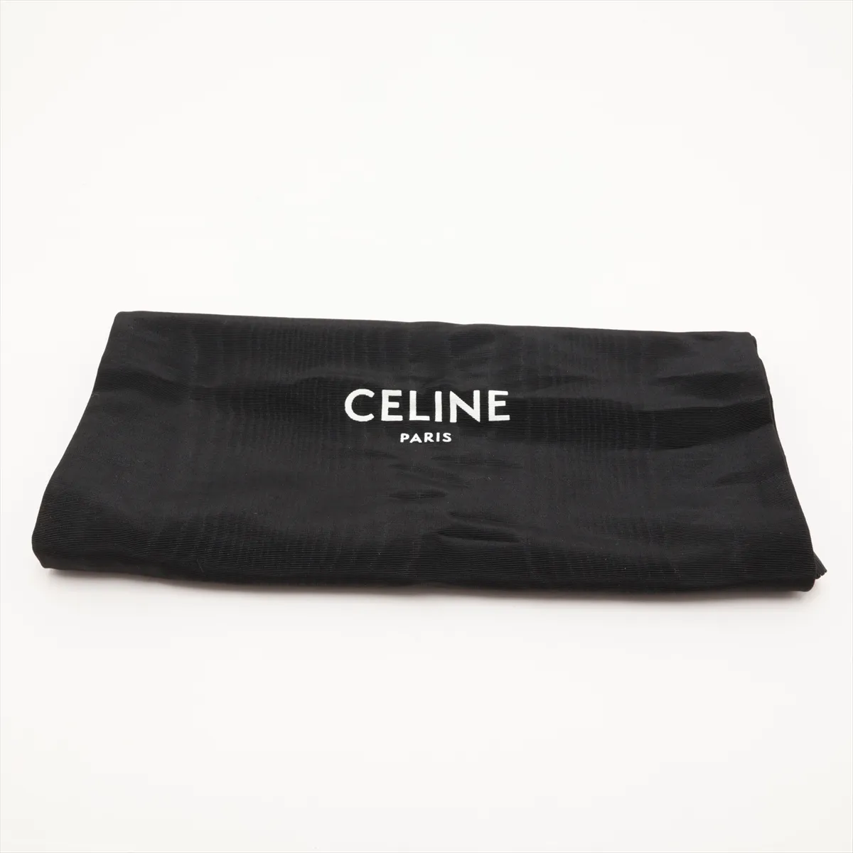Triomphe Mini Besace Leather 2-Way Handbag, Black — view 10