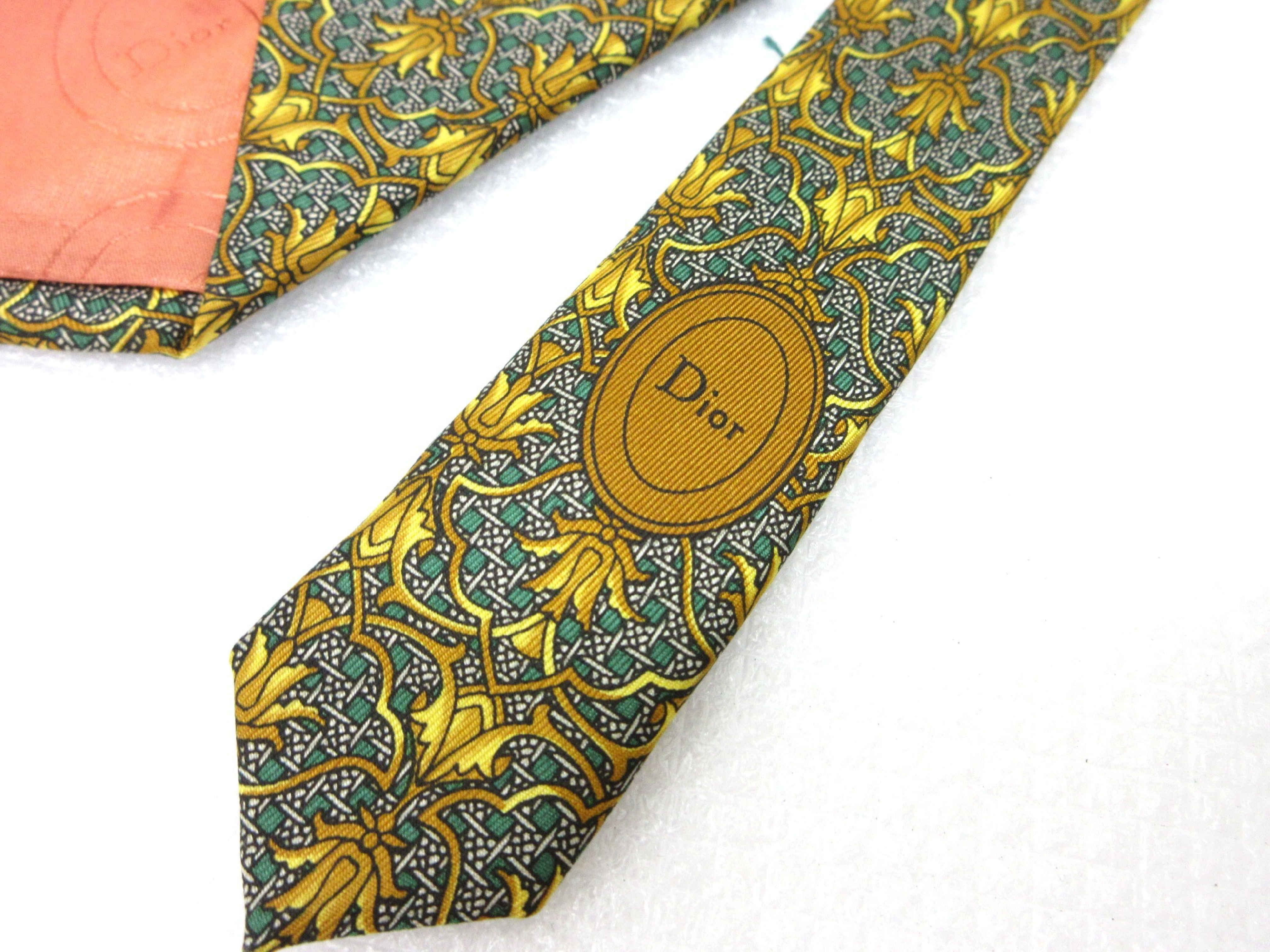 all-over print silk tie and other accessories — view 5