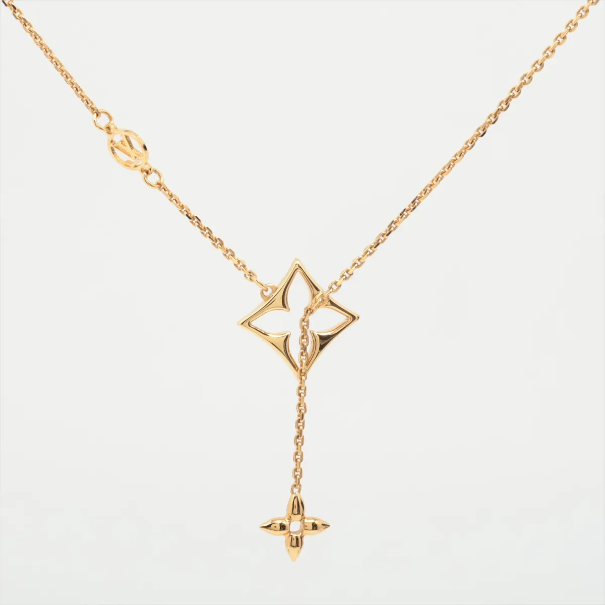 M01234 Necklace LV Flower Gram DI2244 Necklace GP Gold — view 2