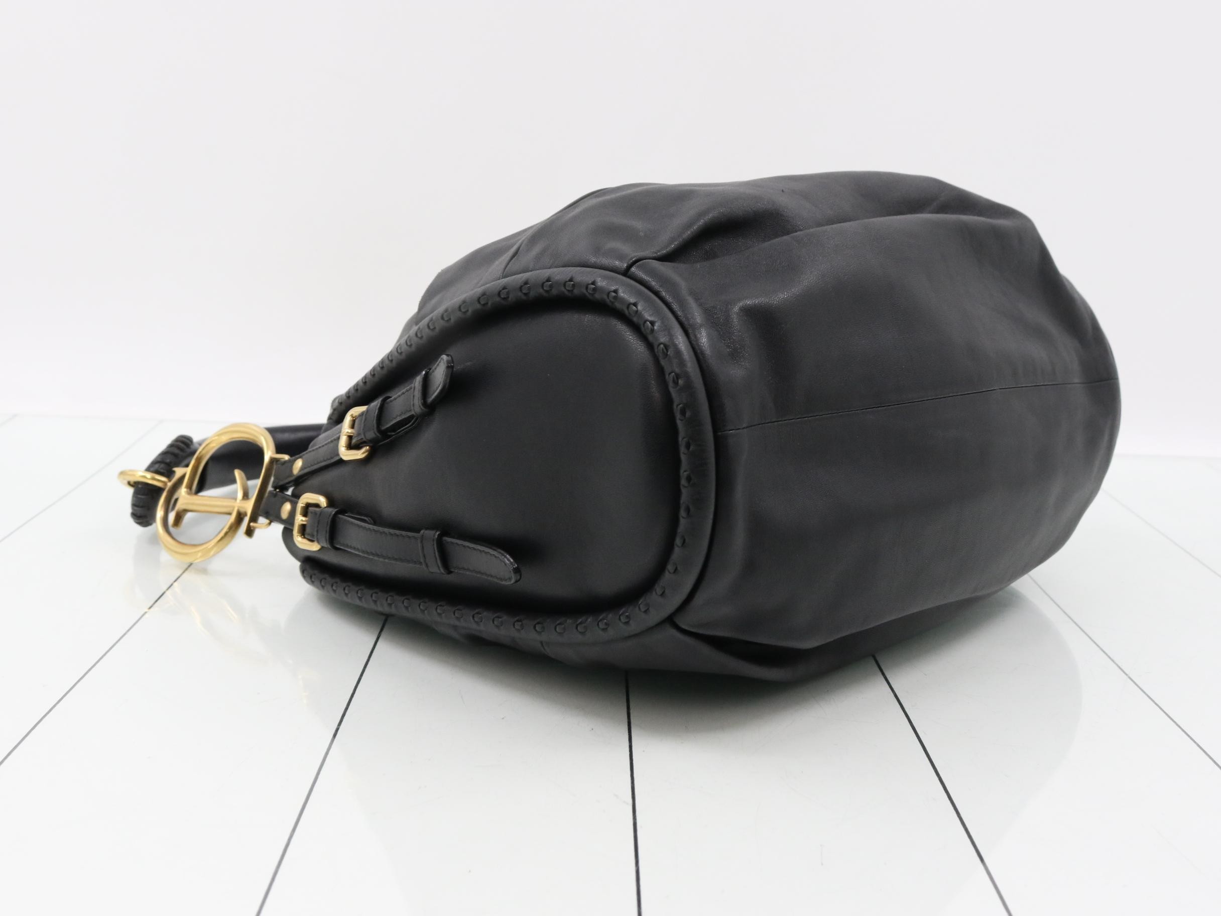 Leather shoulder bag — view 5