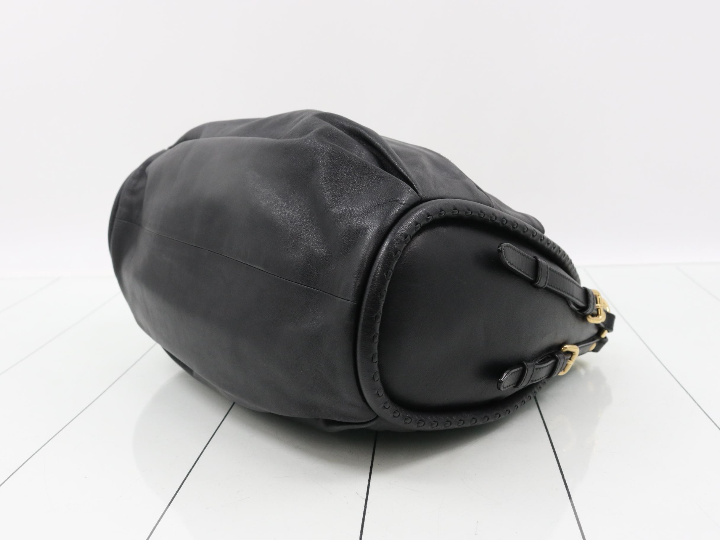 Leather shoulder bag — view 6