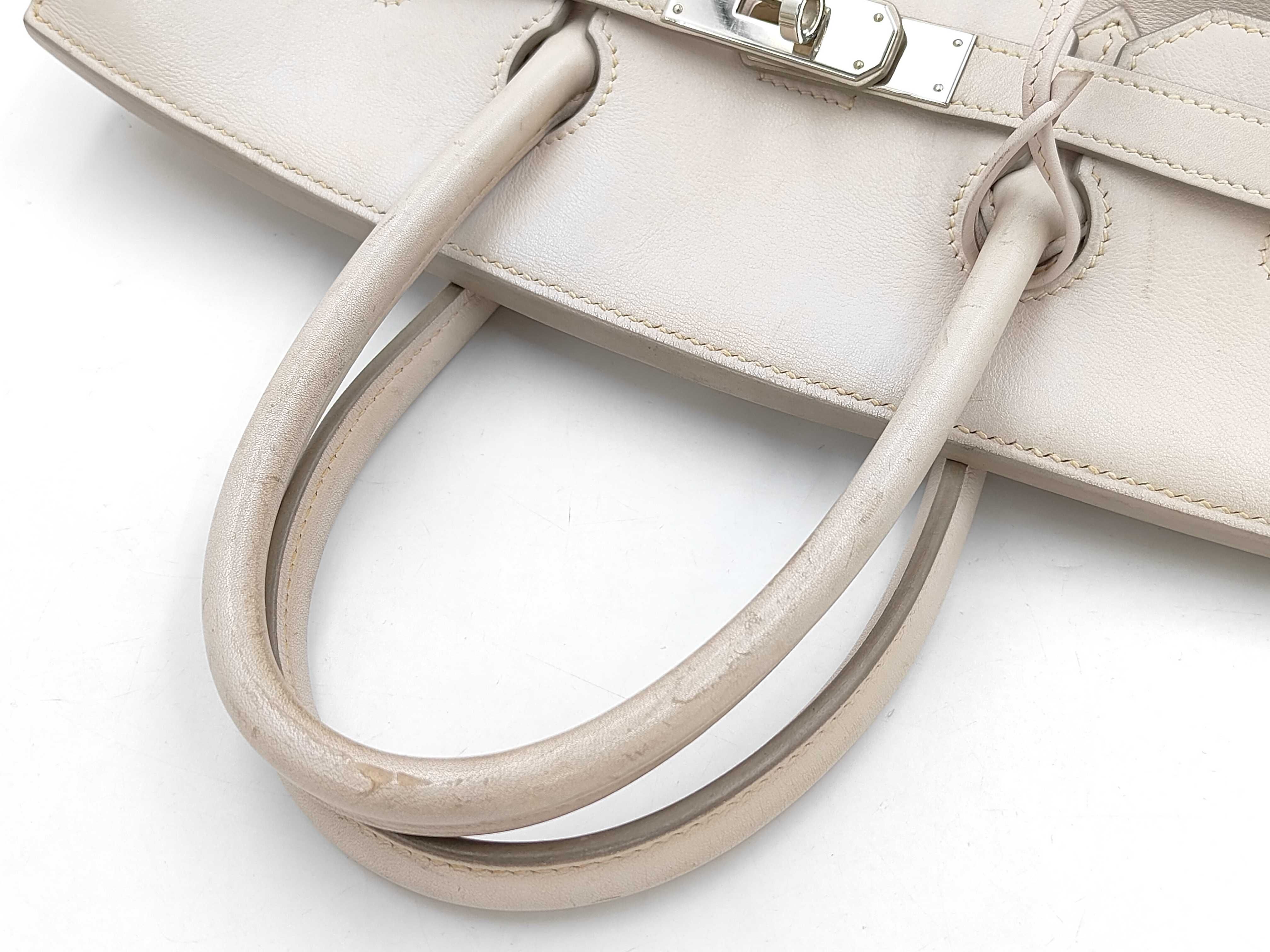 Birkin Bag BIRKIN 35 SWIFT PARCHMENT Handbag — view 3