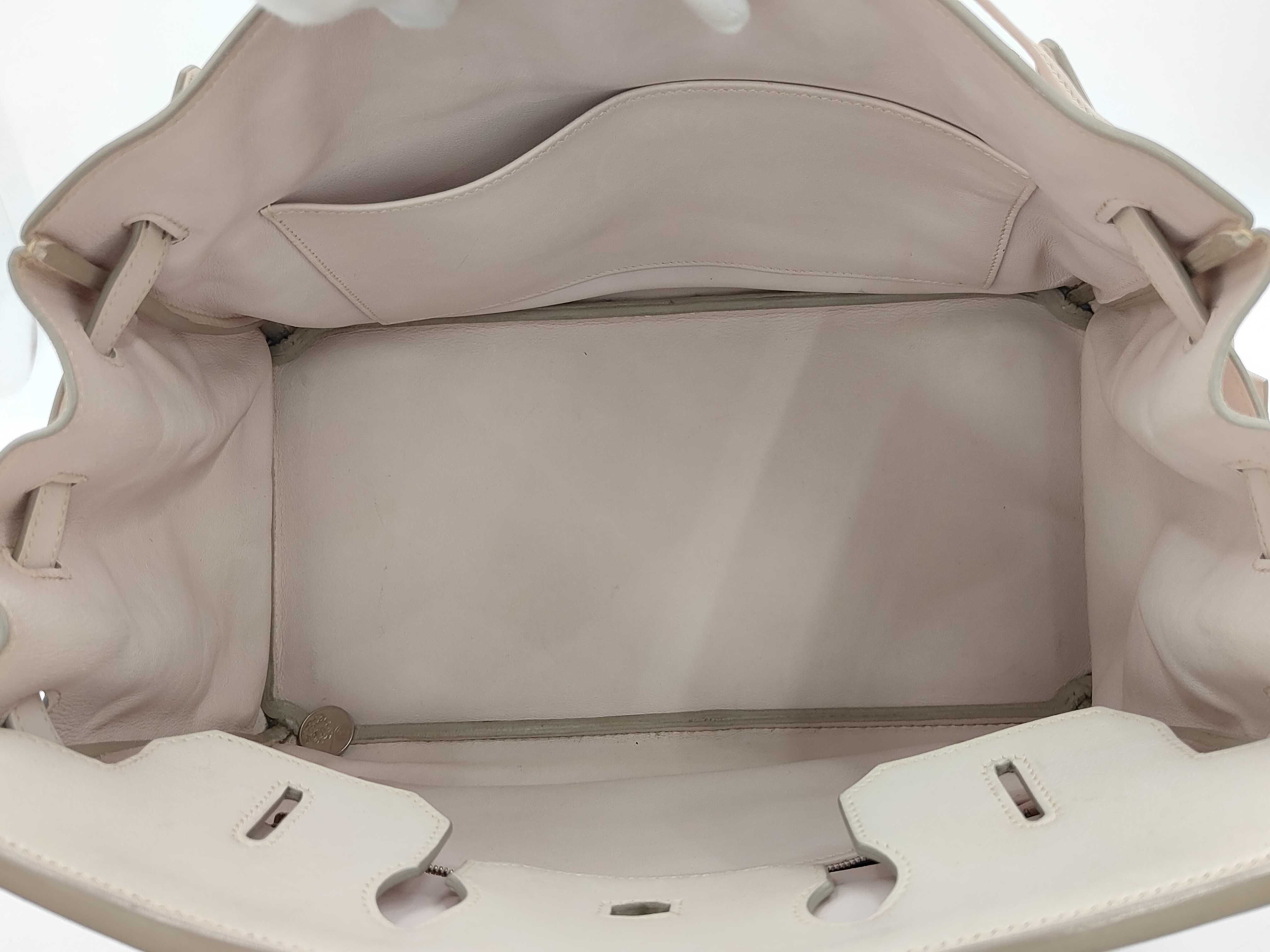 Birkin Bag BIRKIN 35 SWIFT PARCHMENT Handbag — view 8