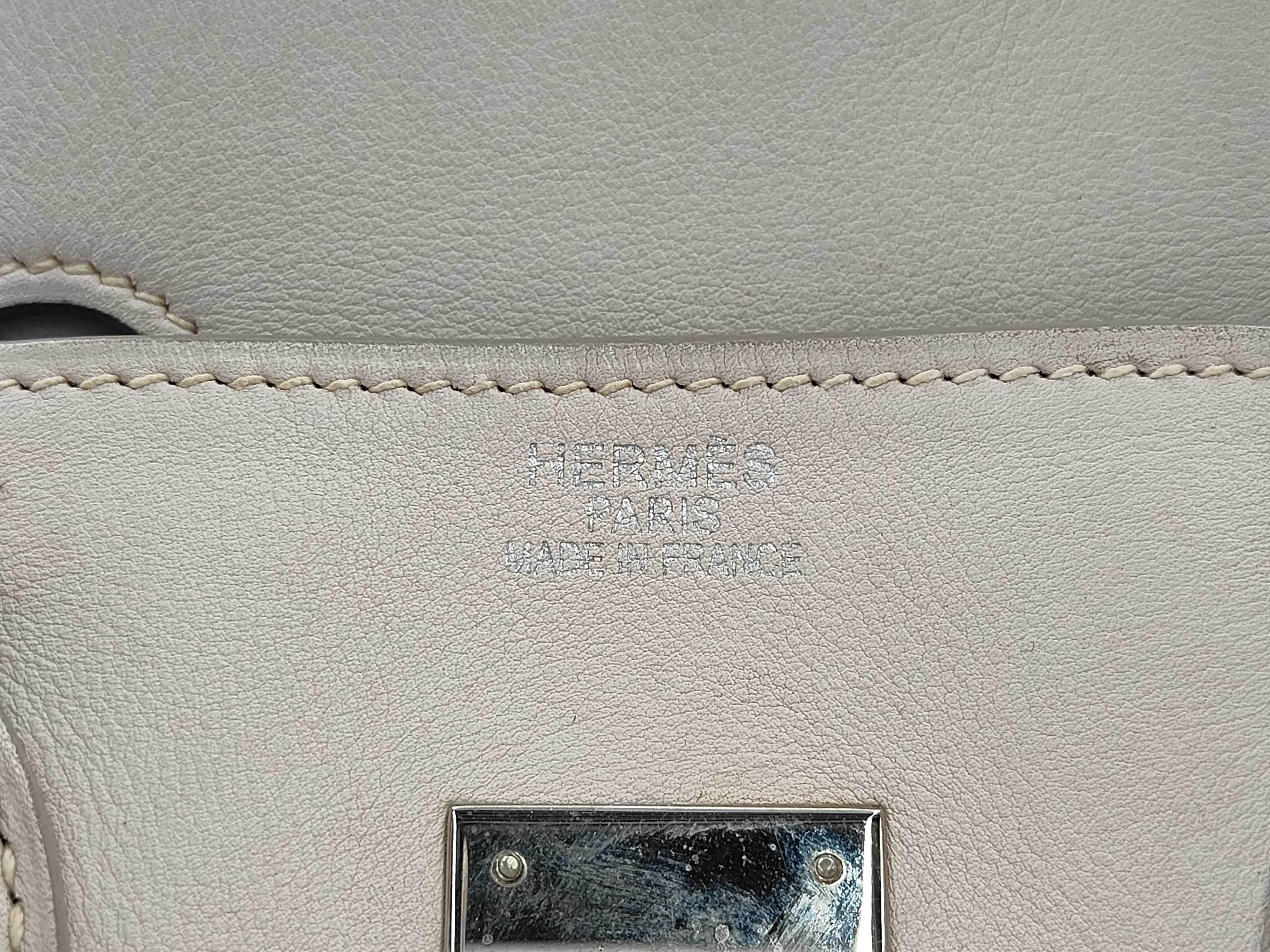 Birkin Bag BIRKIN 35 SWIFT PARCHMENT Handbag — view 9