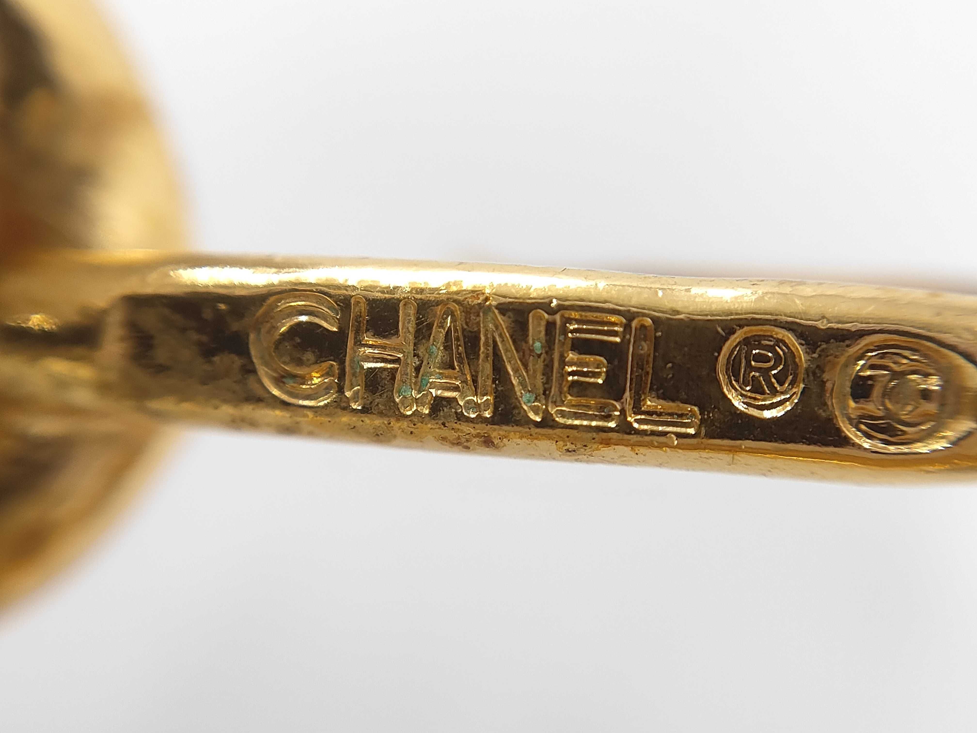 Coco Mark Chain Belt Gold x Black Coco Mark Belt — view 6