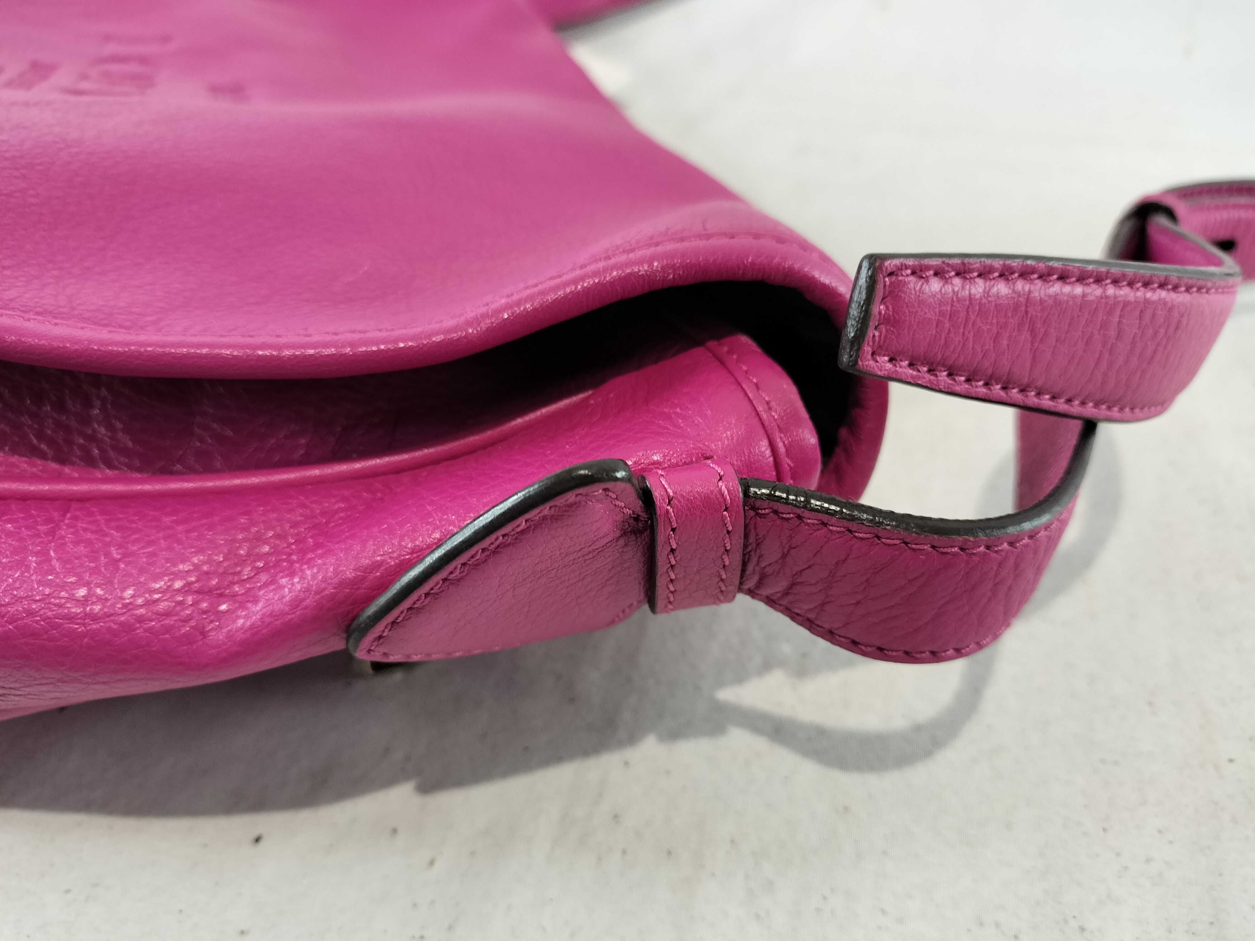 Heritage Shoulder Bag, Flap Leather, Pink Shoulder Bag — view 6