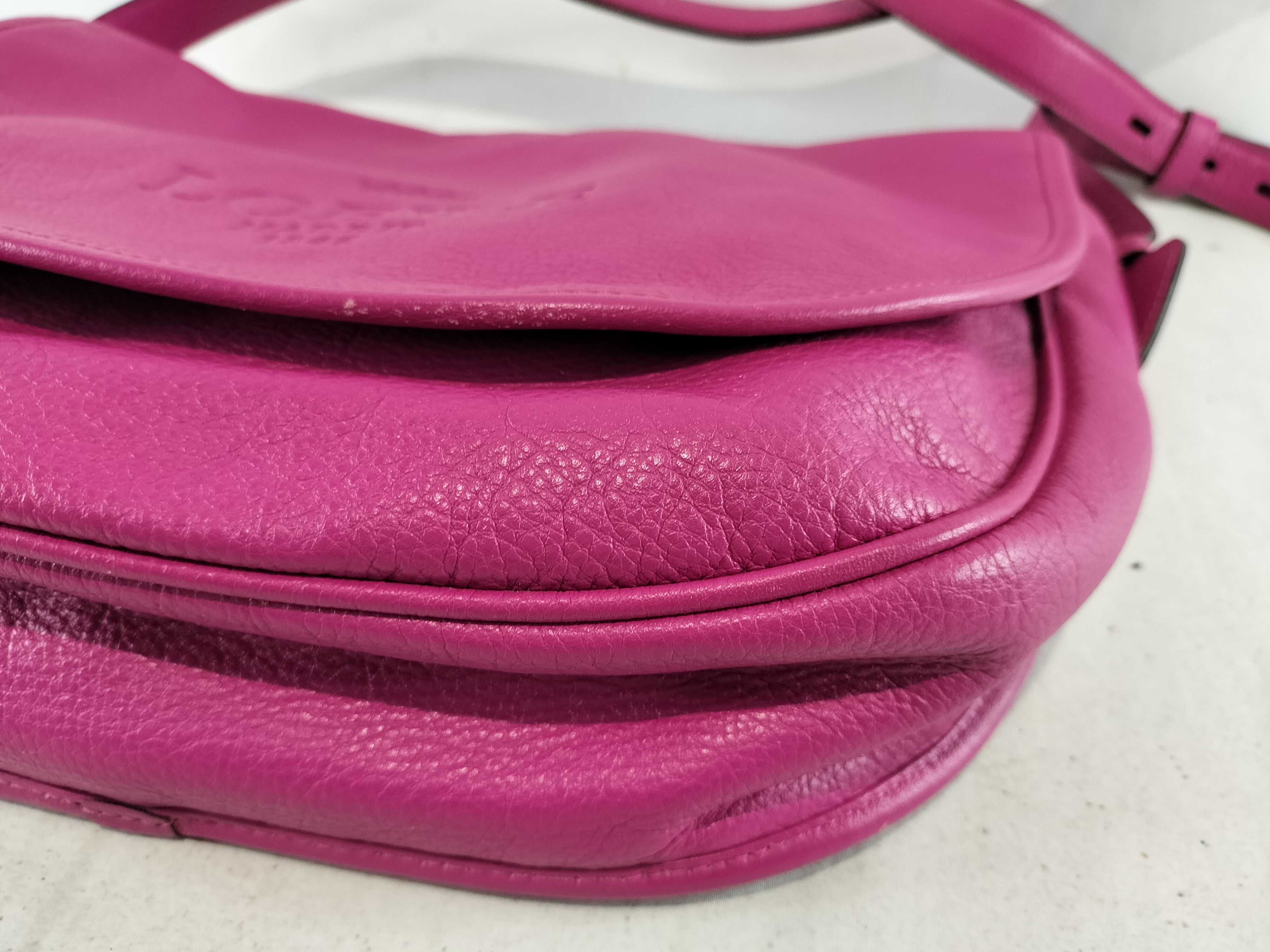Heritage Shoulder Bag, Flap Leather, Pink Shoulder Bag — view 7