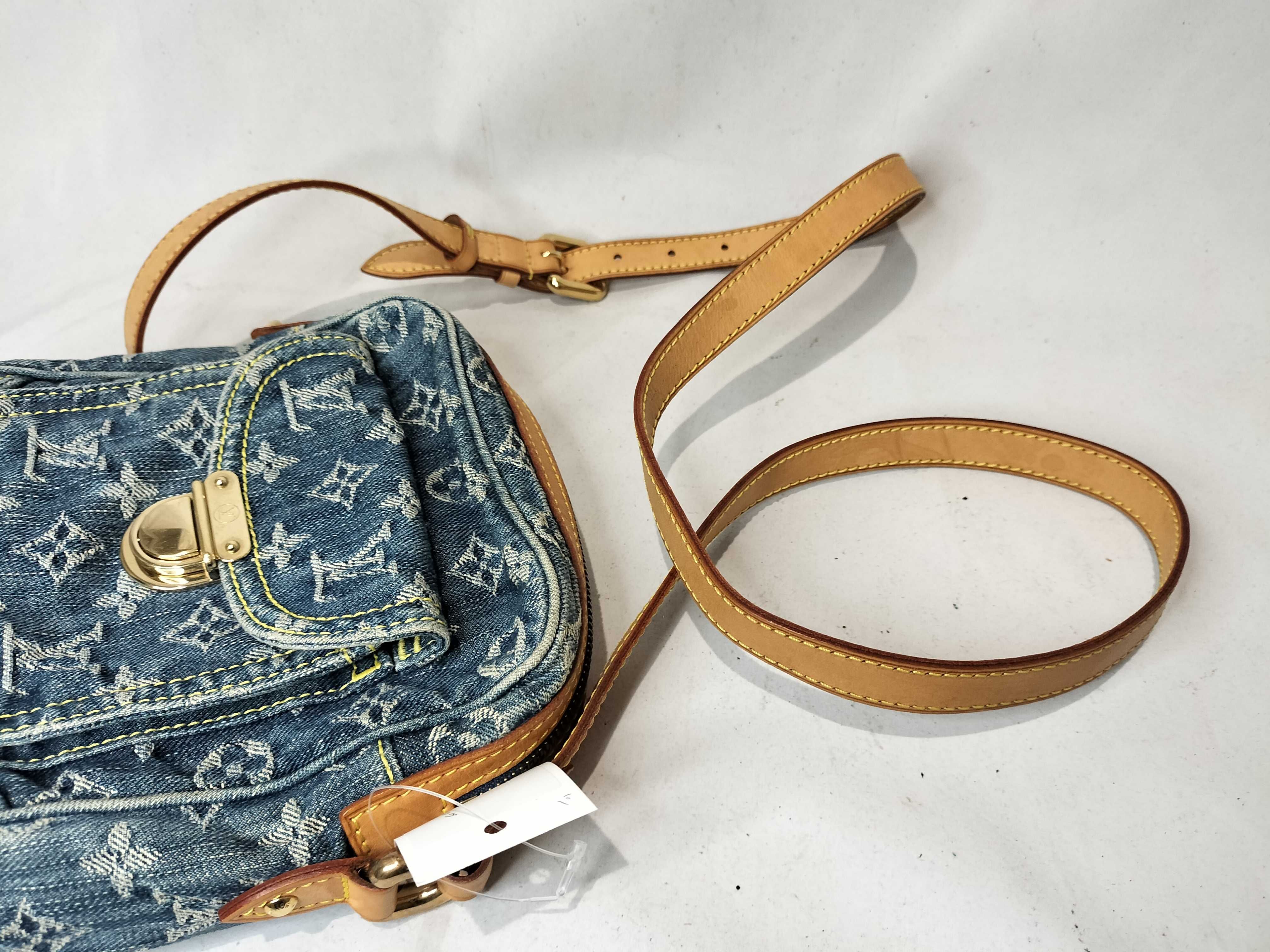 Monogram Denim M95348 Camera Bag Shoulder Bag — view 4