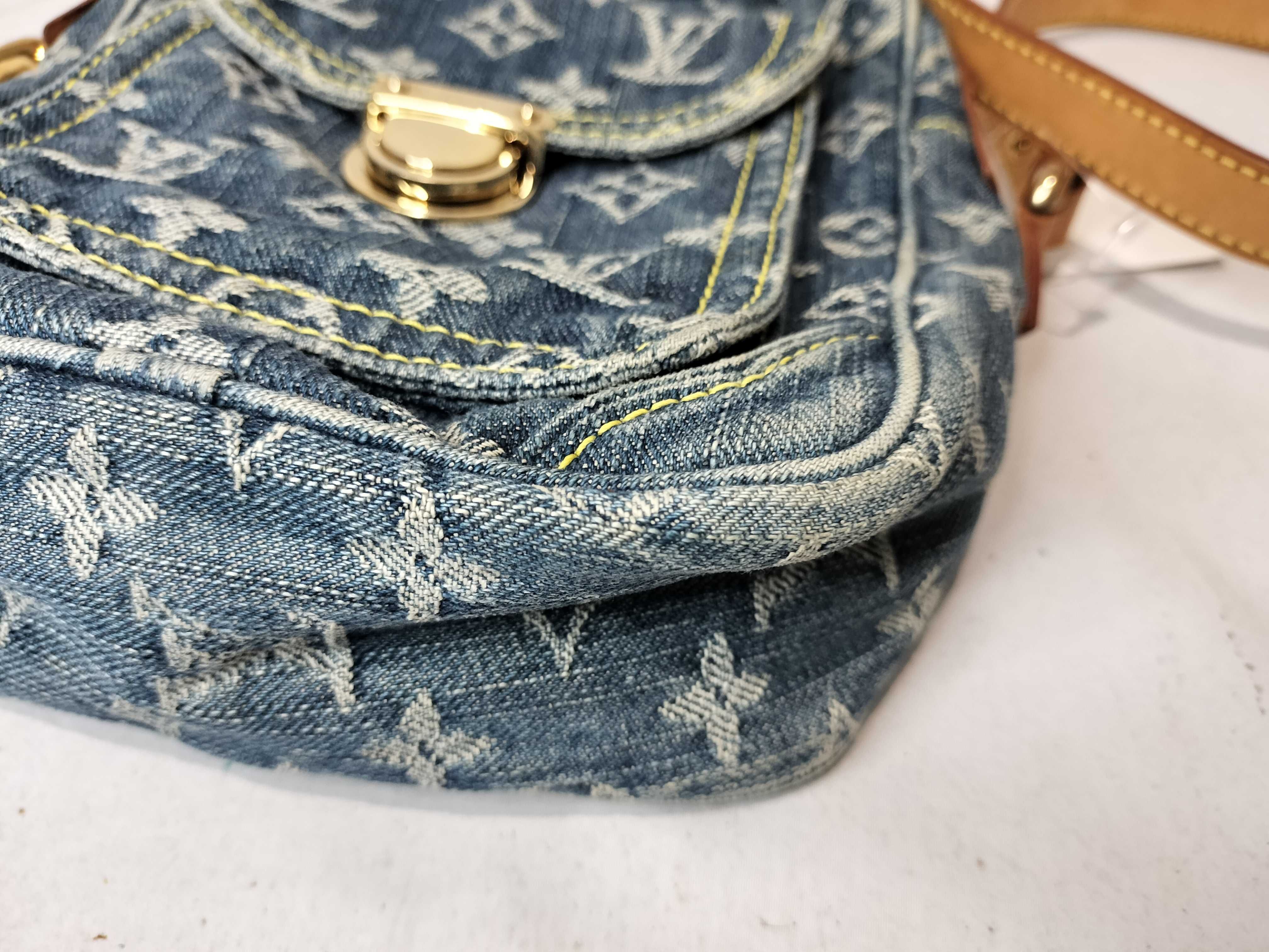 Monogram Denim M95348 Camera Bag Shoulder Bag — view 6