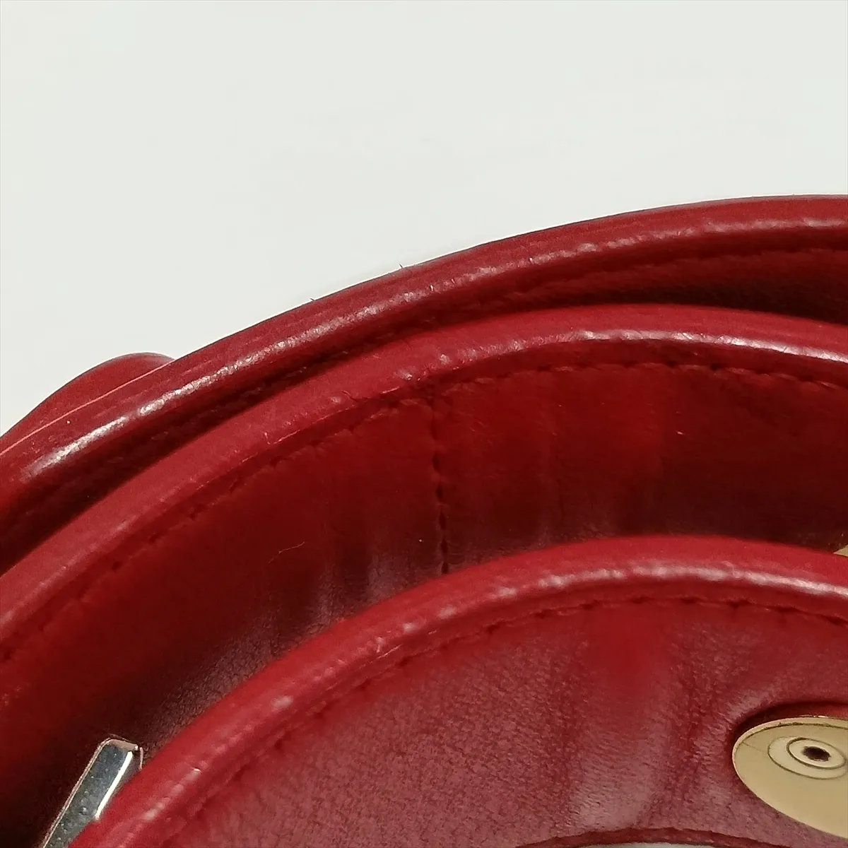 Cannage My Lady Dior Leather 2-Way Handbag, Red — view 15