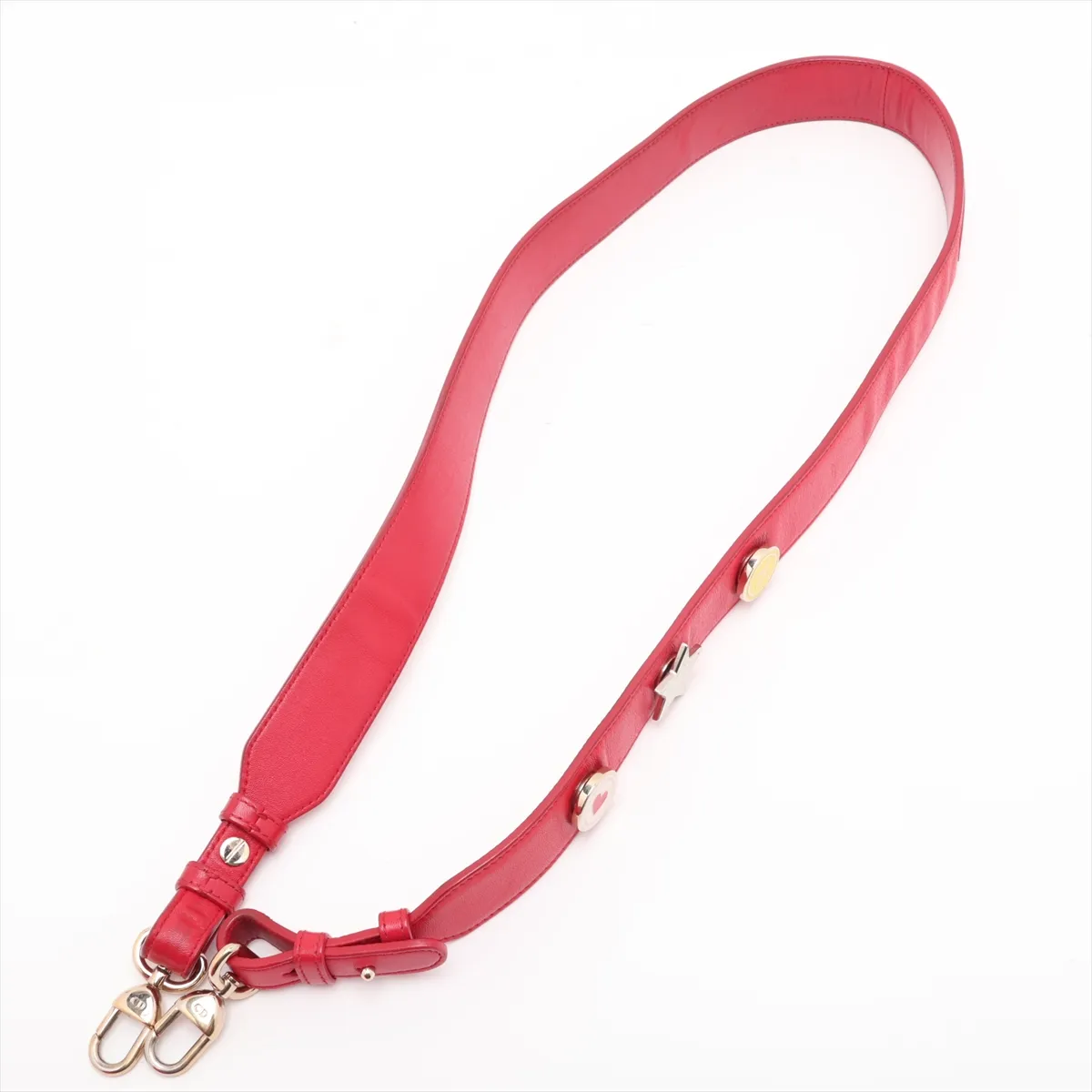 Cannage My Lady Dior Leather 2-Way Handbag, Red — view 7