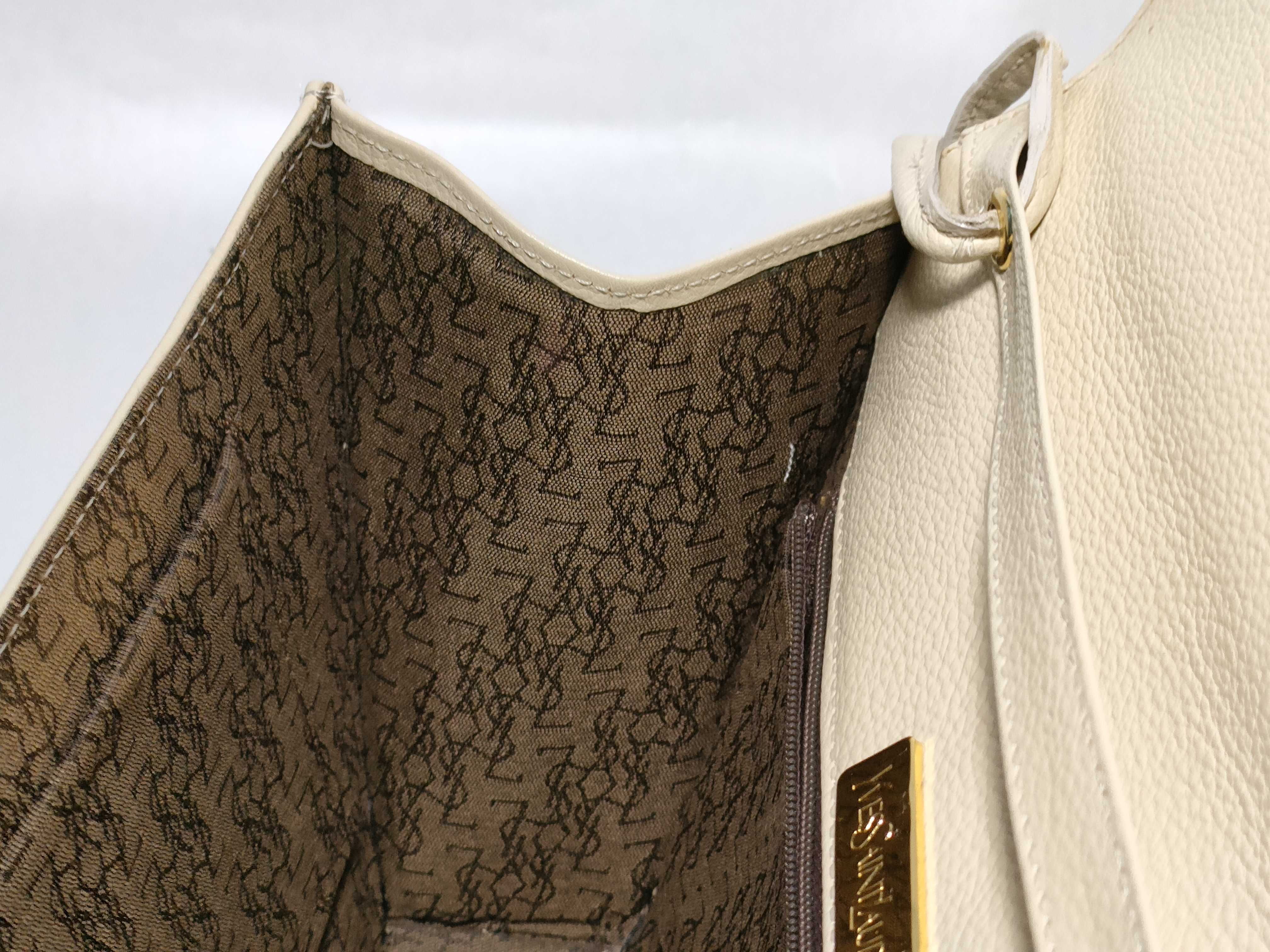 Leather Triangle Logo Shoulder Bag — view 11