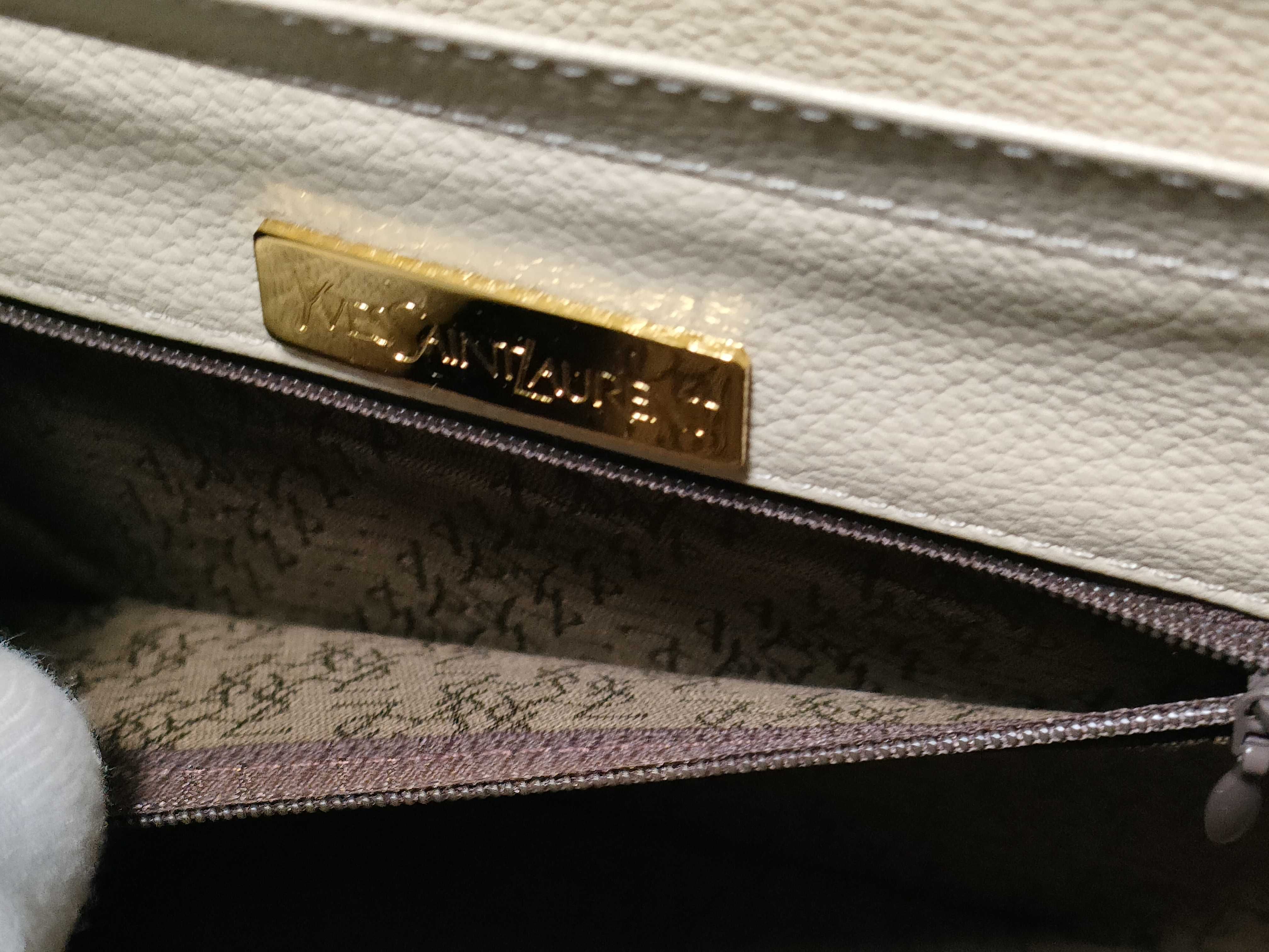 Leather Triangle Logo Shoulder Bag — view 13