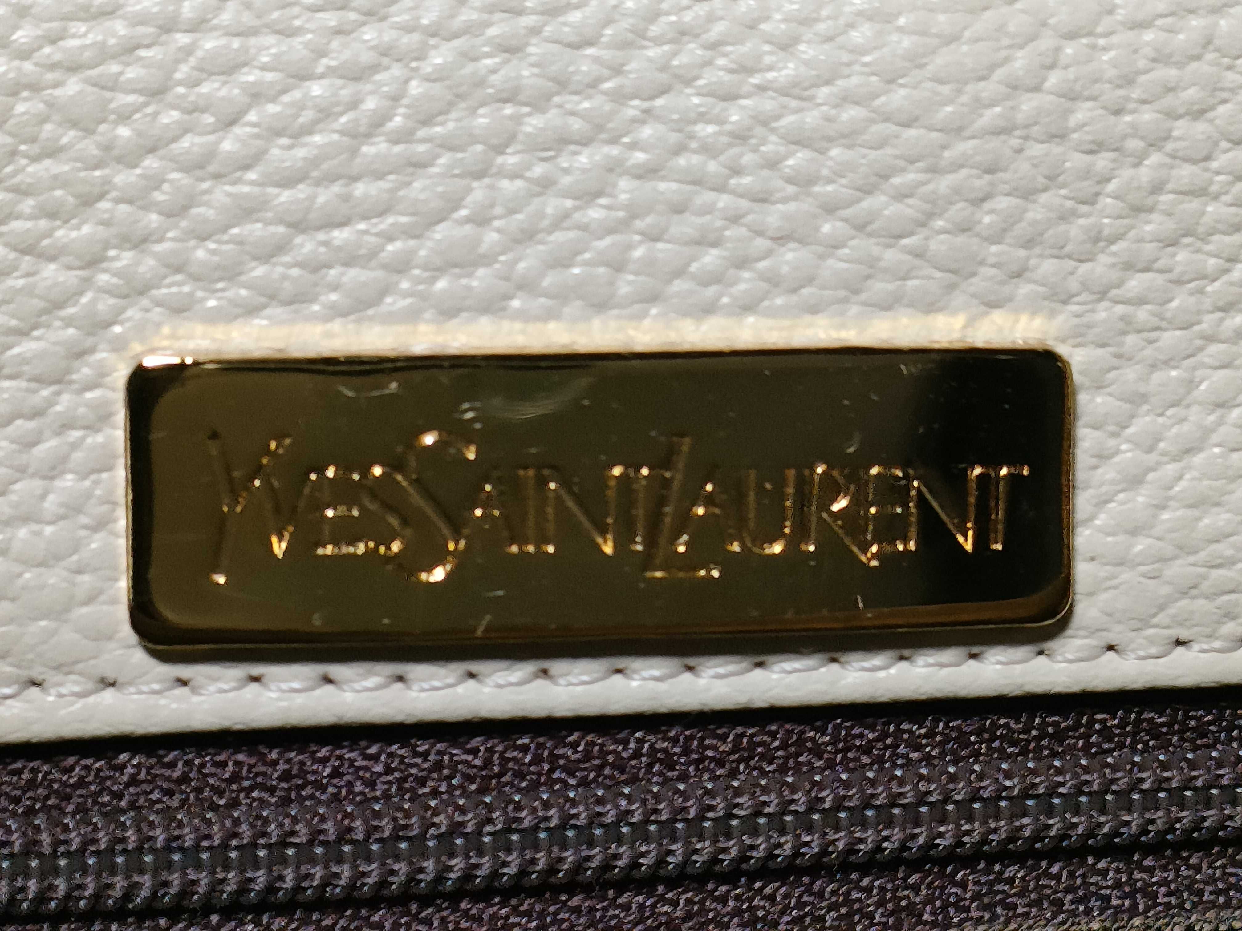 Leather Triangle Logo Shoulder Bag — view 14