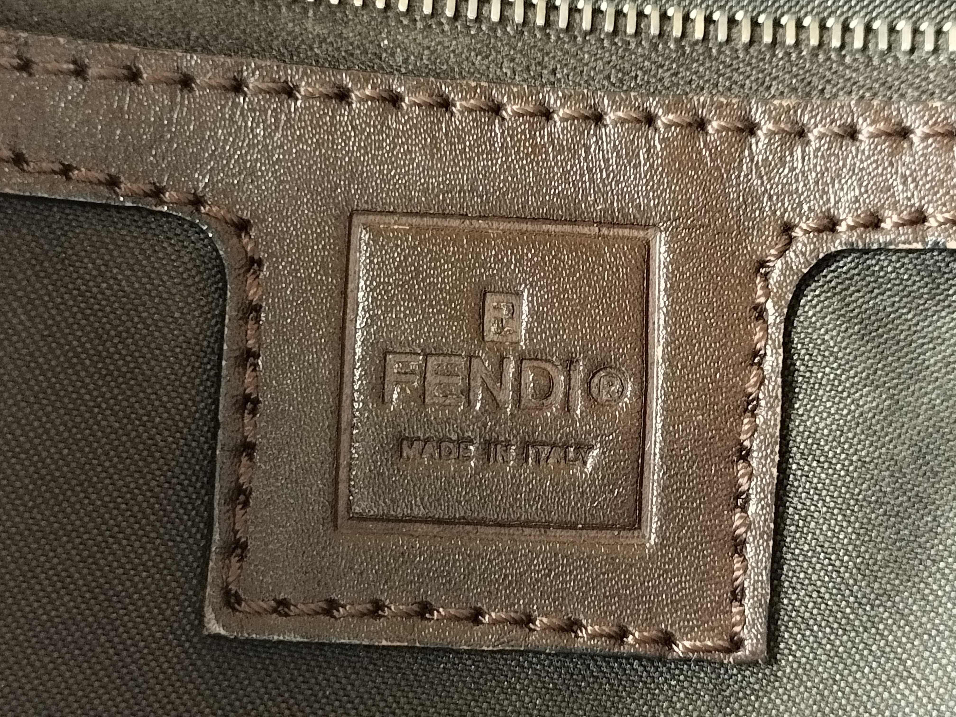 Zucca pattern Fendi Zucca Mamma Bucket Shoulder Bag — view 13