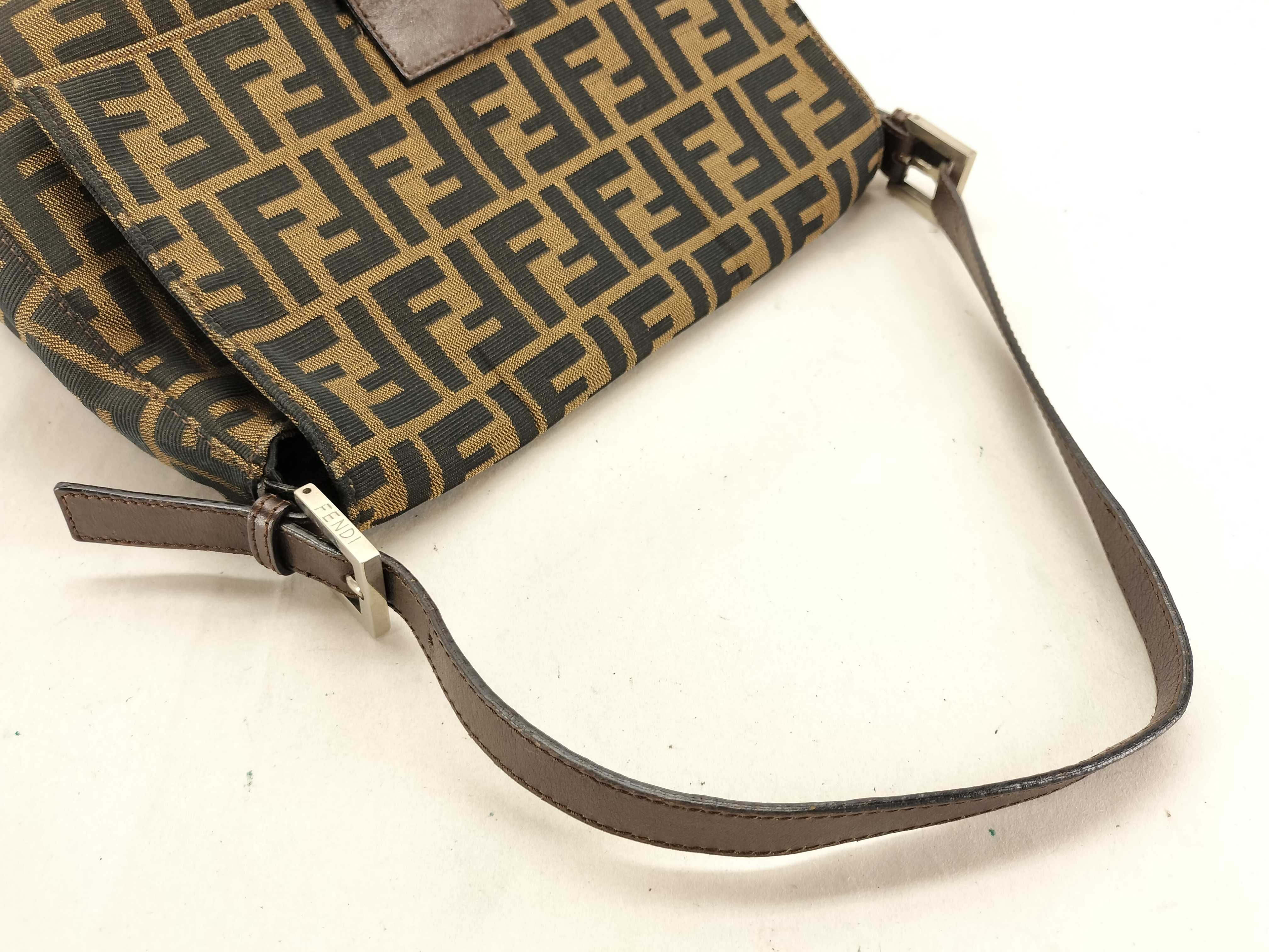 Zucca pattern Fendi Zucca Mamma Bucket Shoulder Bag — view 3