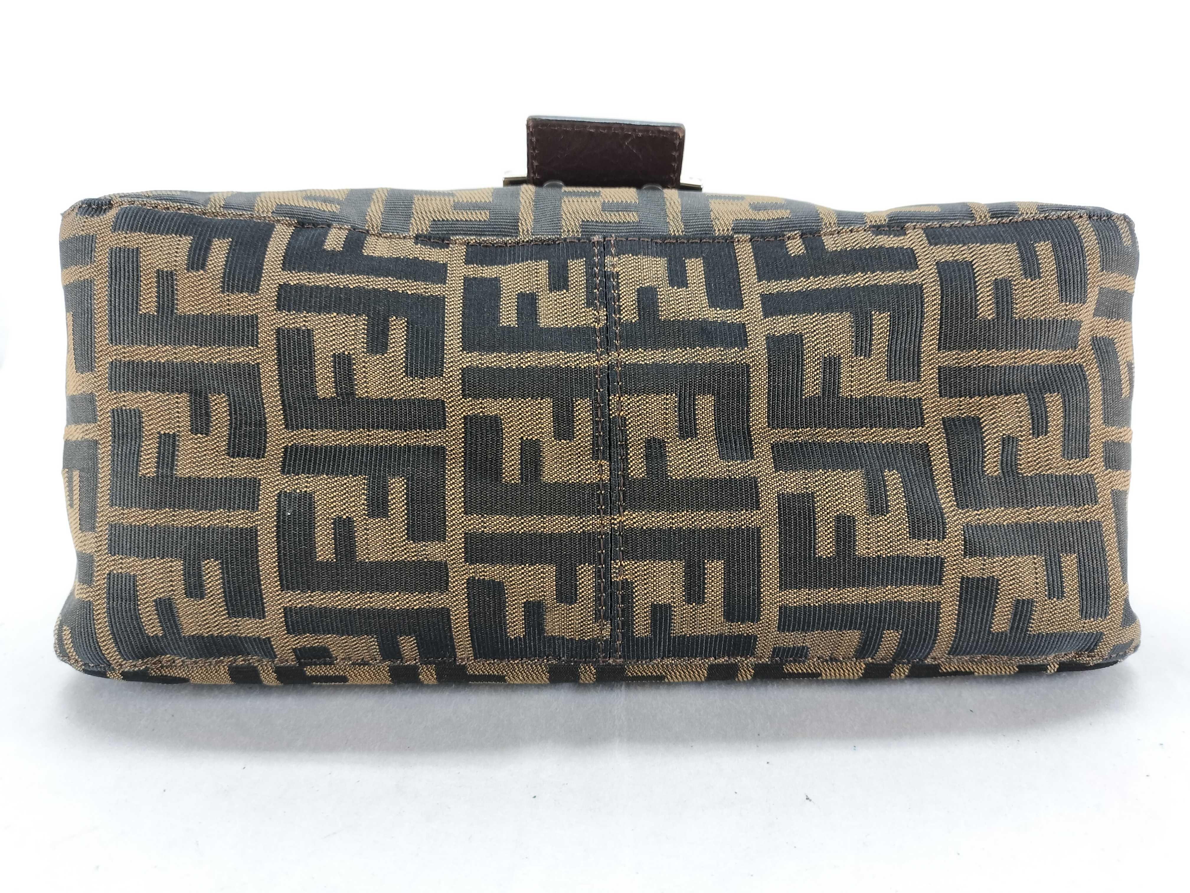 Zucca pattern Fendi Zucca Mamma Bucket Shoulder Bag — view 7