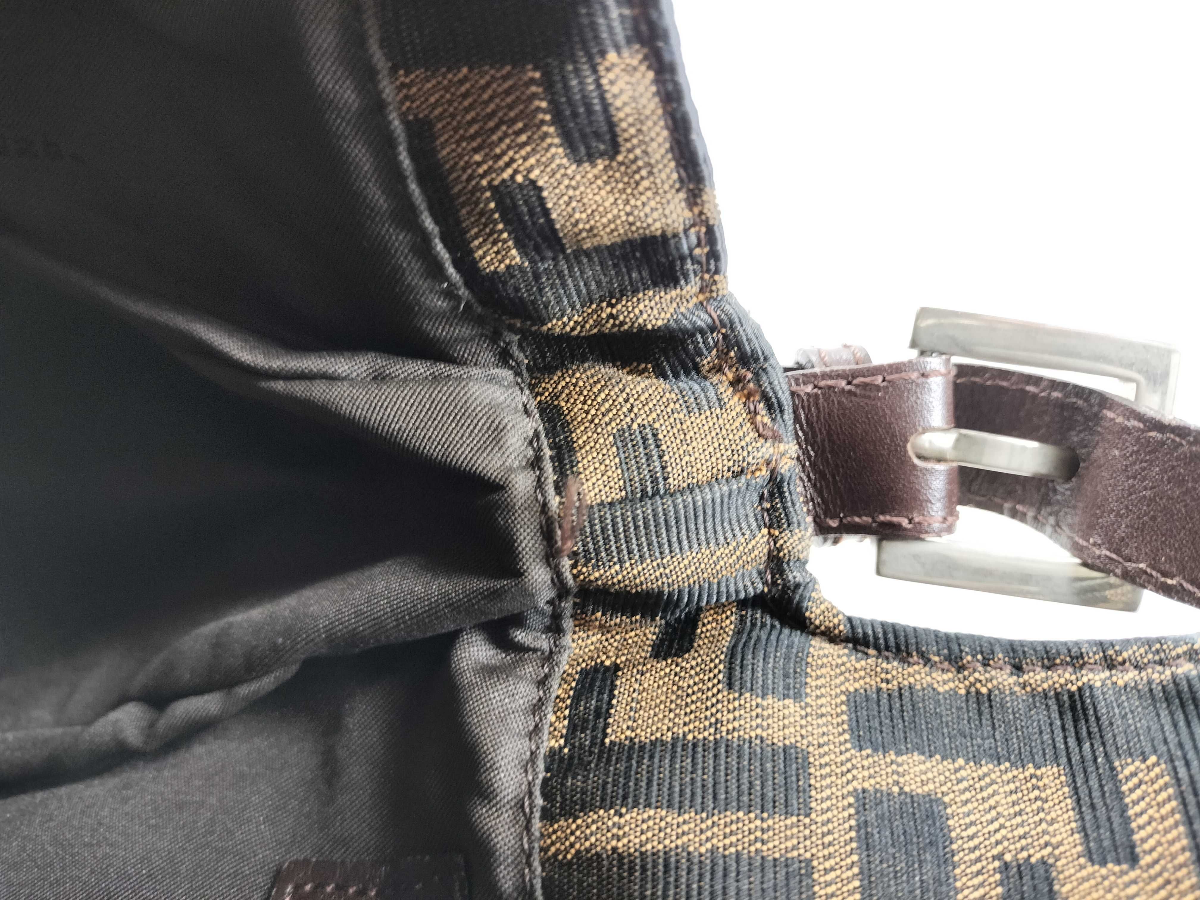 Zucca pattern Fendi Zucca Mamma Bucket Shoulder Bag — view 10
