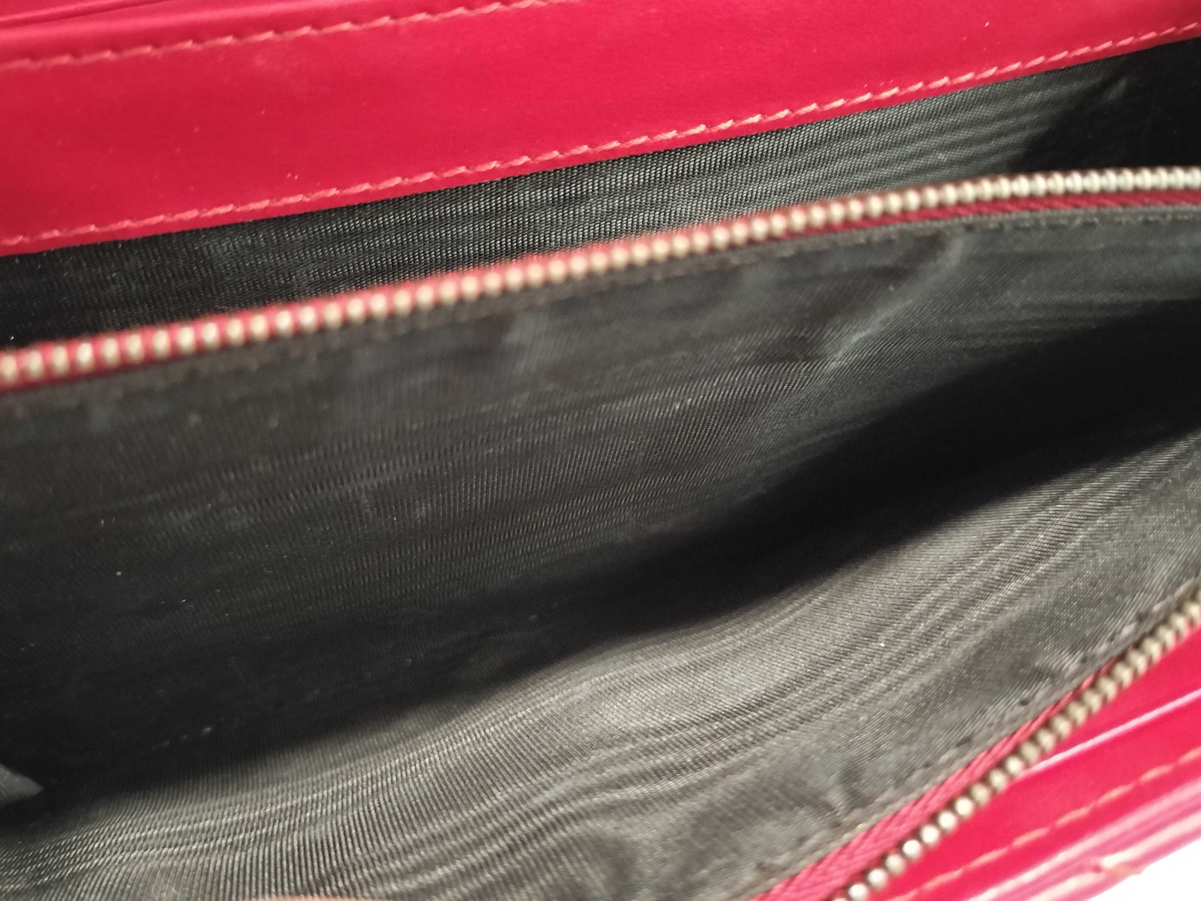 PH-GG Marmont Matelasse Red Leather Wallet Shoulder Bag — view 11
