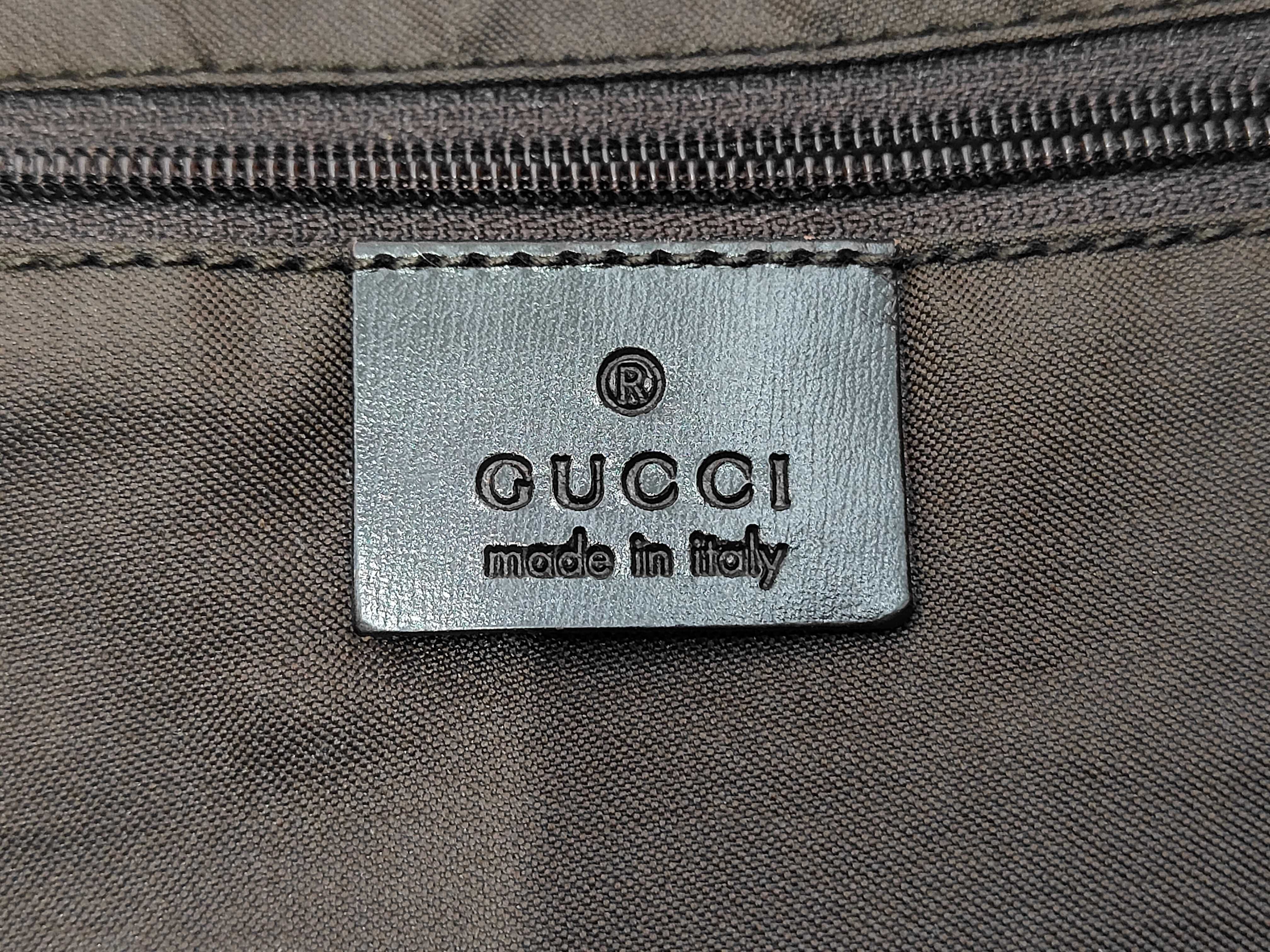 001.1206 Guccissima One-Shoulder Bag, Suede, Brown Shoulder Bag — view 10
