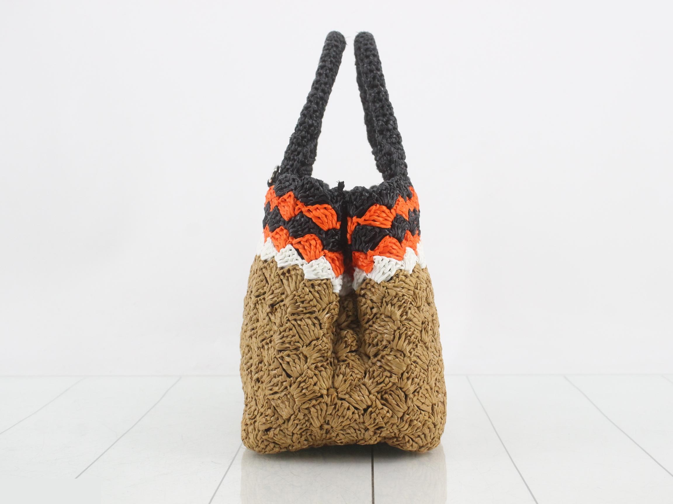 Raffia Canapa Tote Bag — view 3