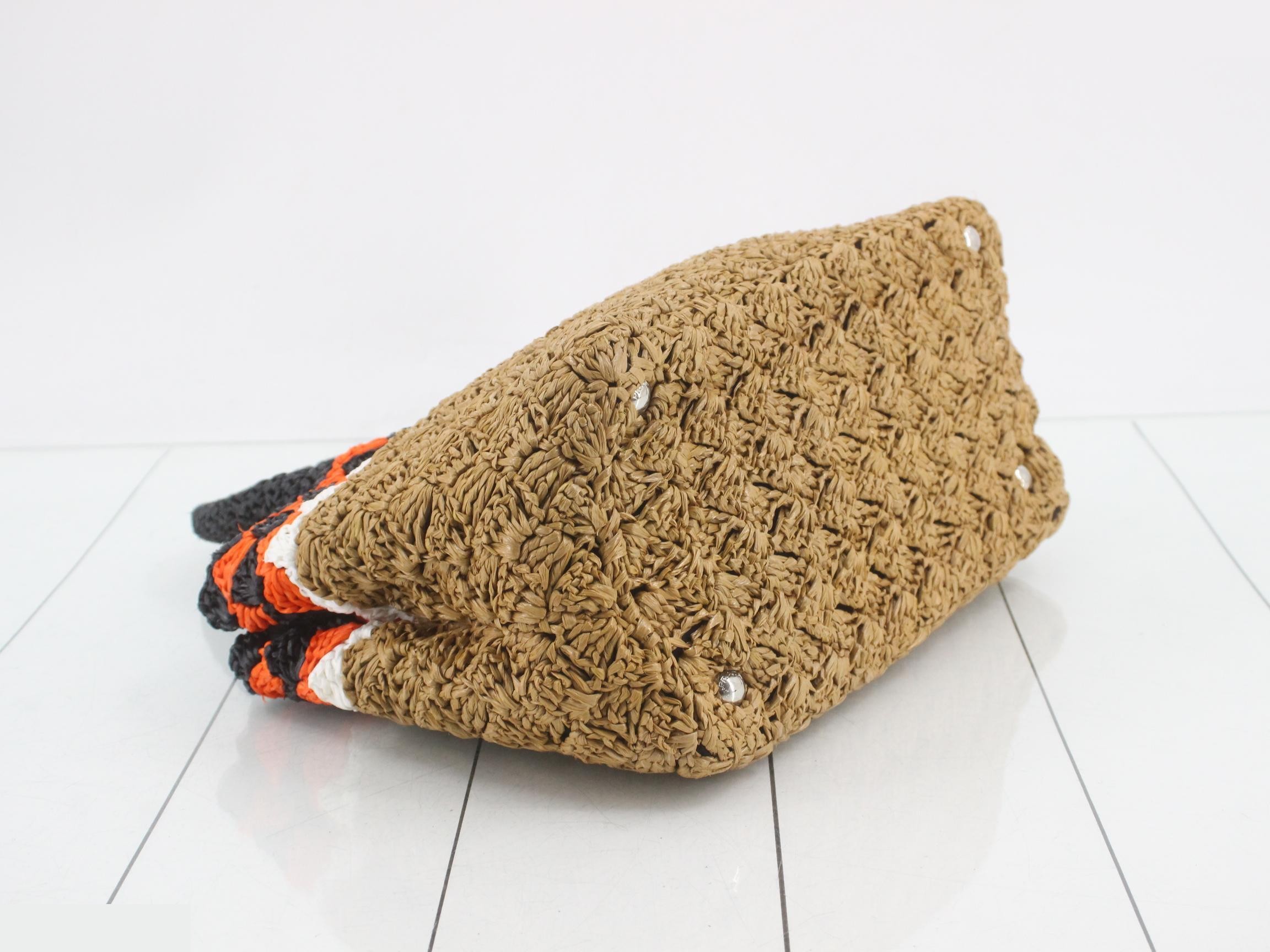 Raffia Canapa Tote Bag — view 5