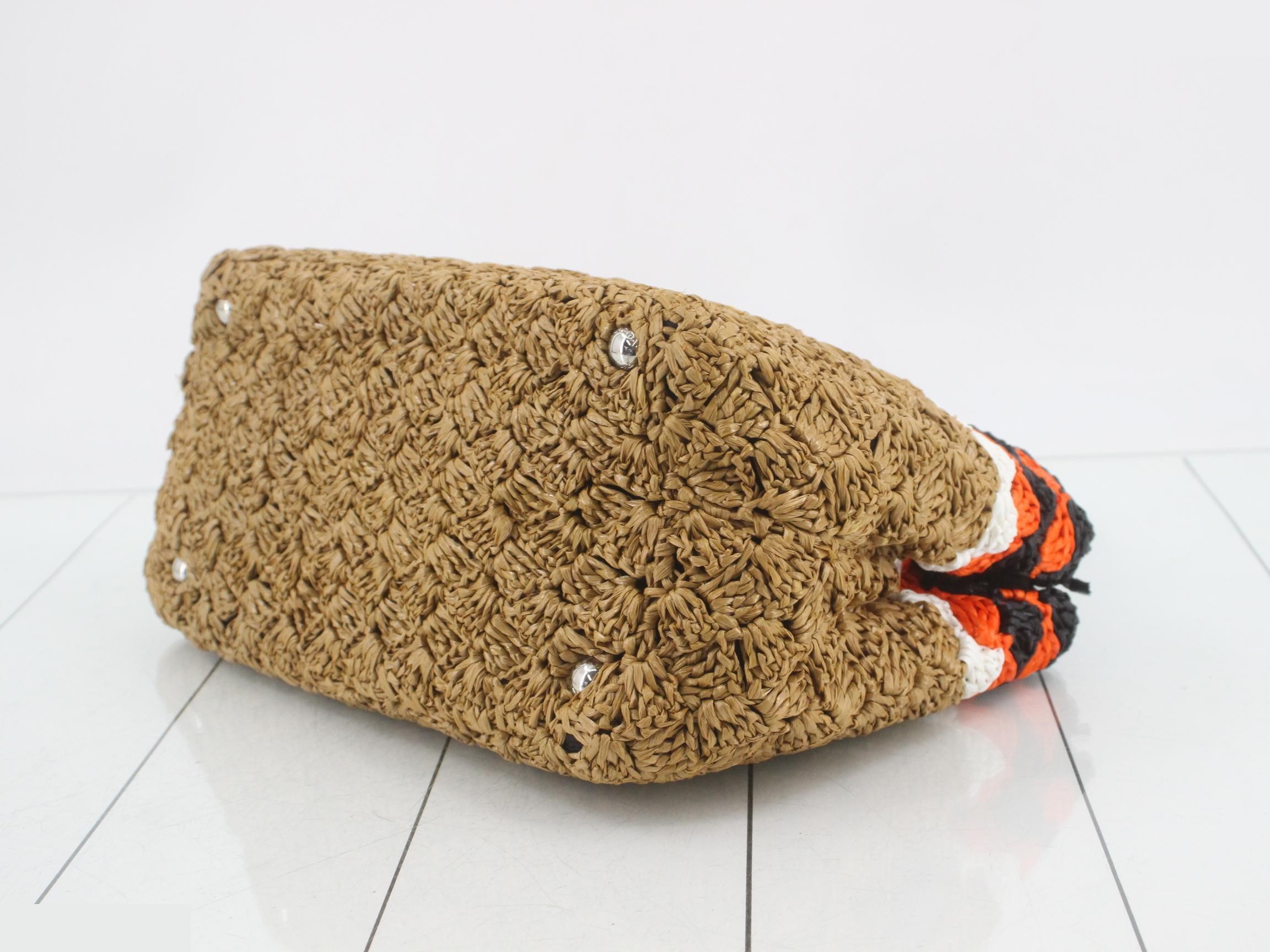 Raffia Canapa Tote Bag — view 6