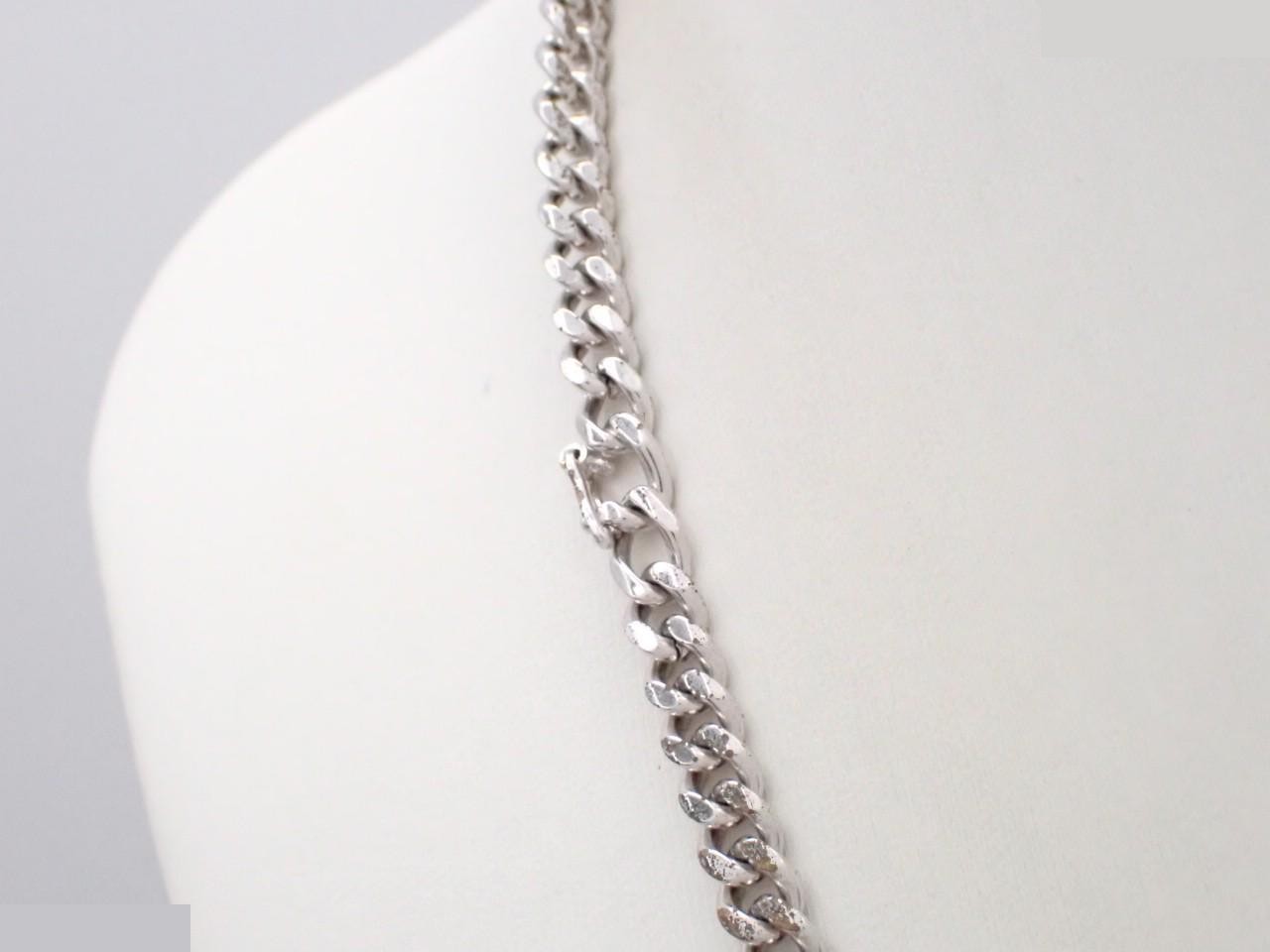 Triomphe Necklace, Silver, Small, Gourmet — view 2
