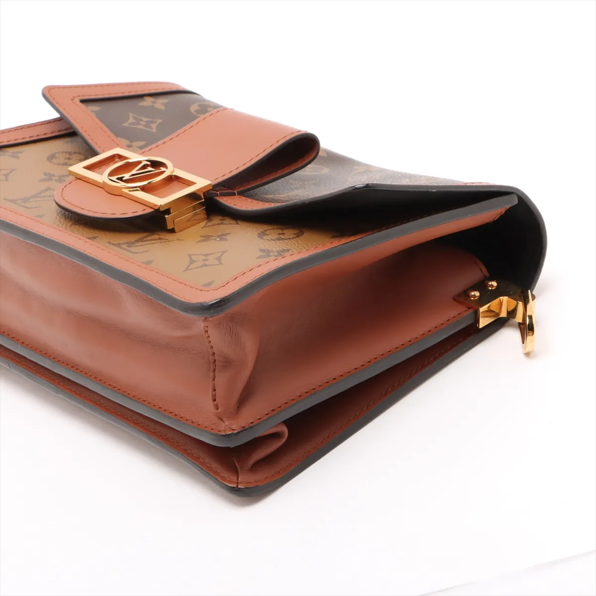 Monogram Reverse Dauphine MM M44391 FL2199 Brown (RFID detected) — view 3