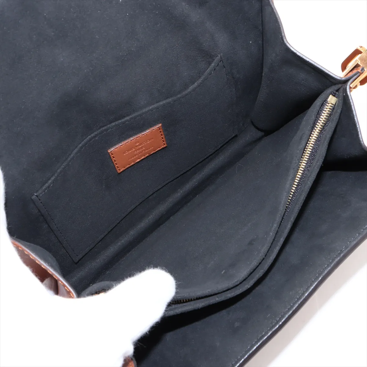 Monogram Reverse Dauphine MM M44391 FL2199 Brown (RFID detected) — view 8