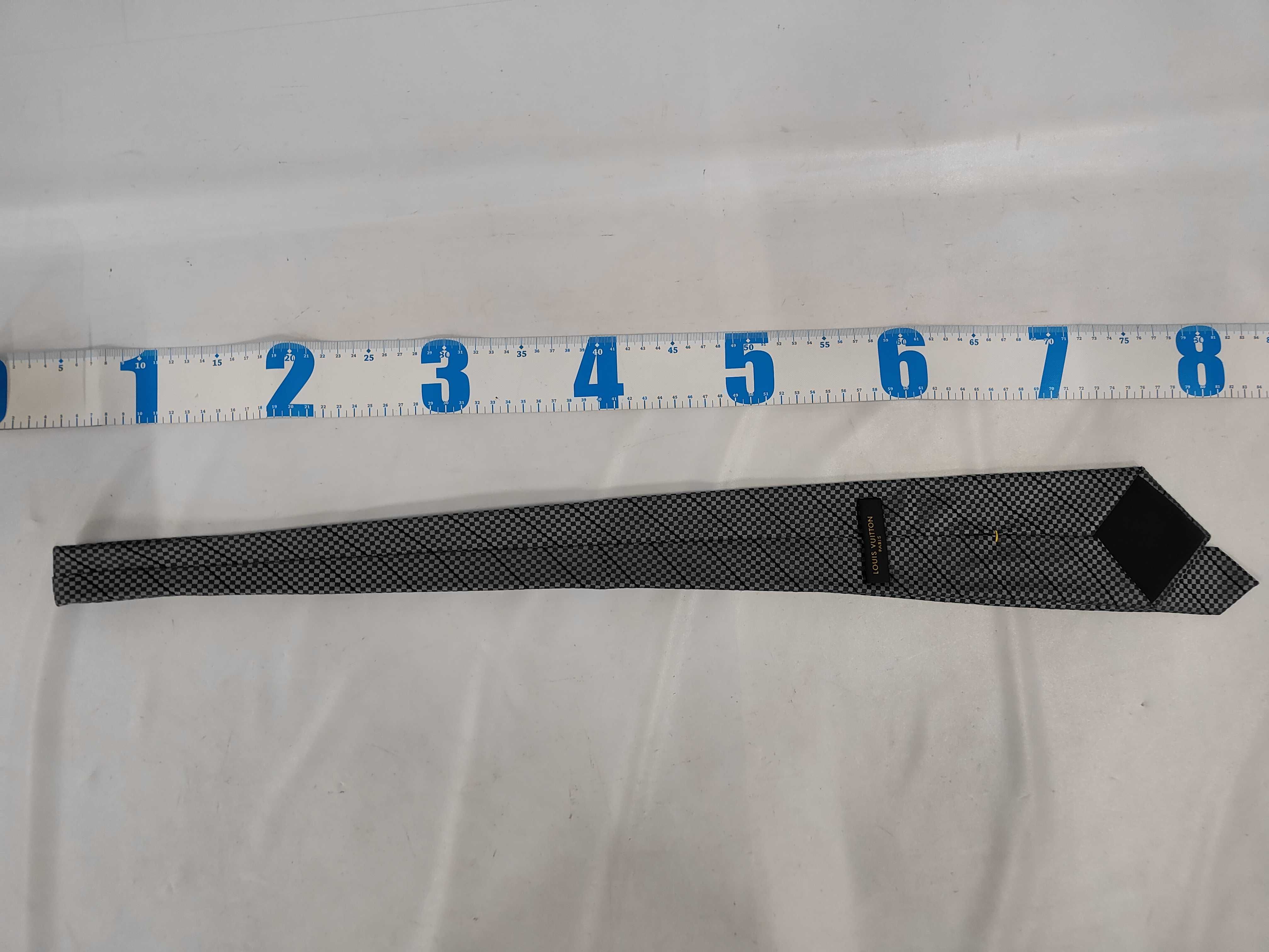 Micro Damier Logo Tie and other accessories — view 2