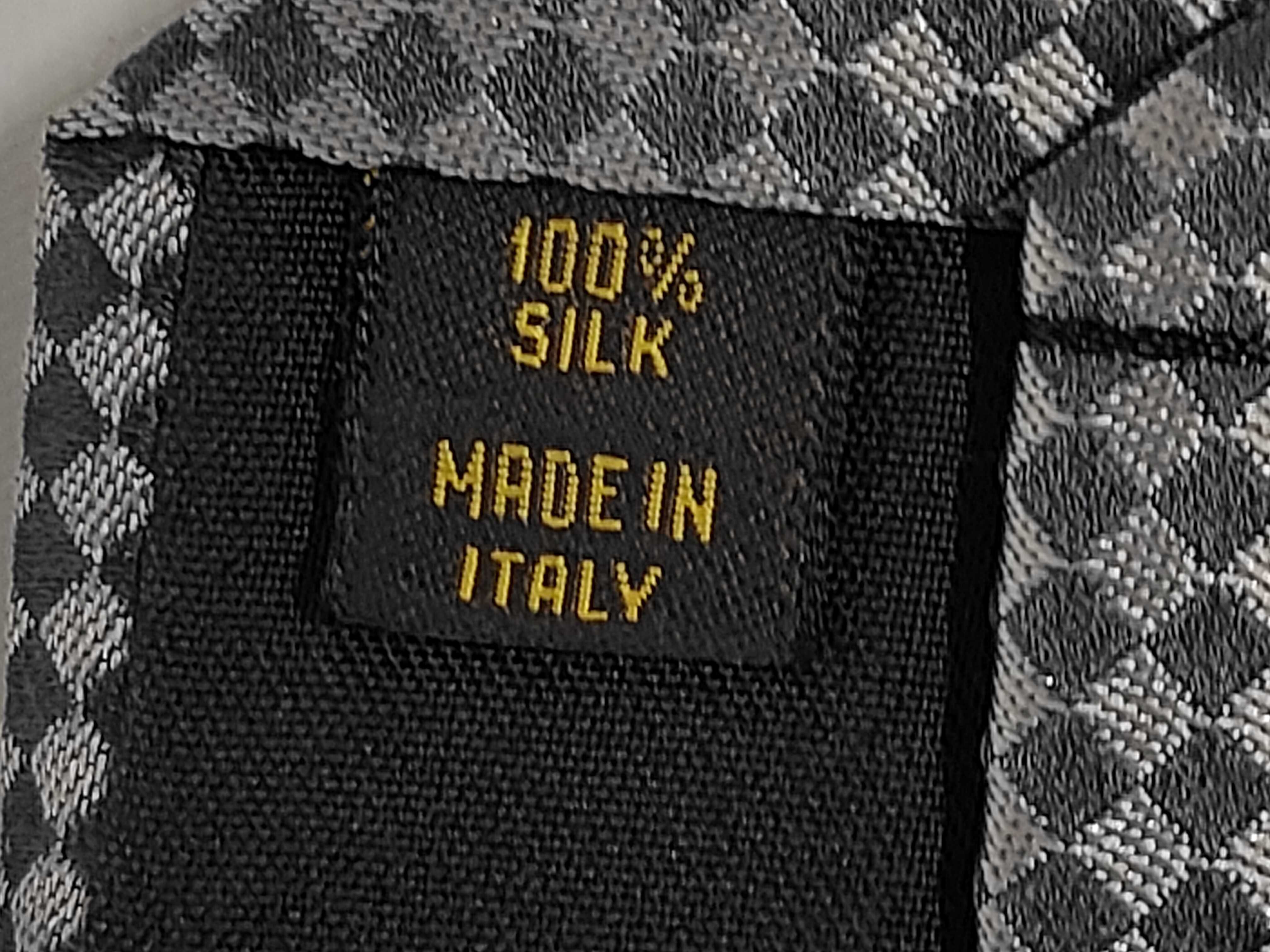 Micro Damier Logo Tie and other accessories — view 3
