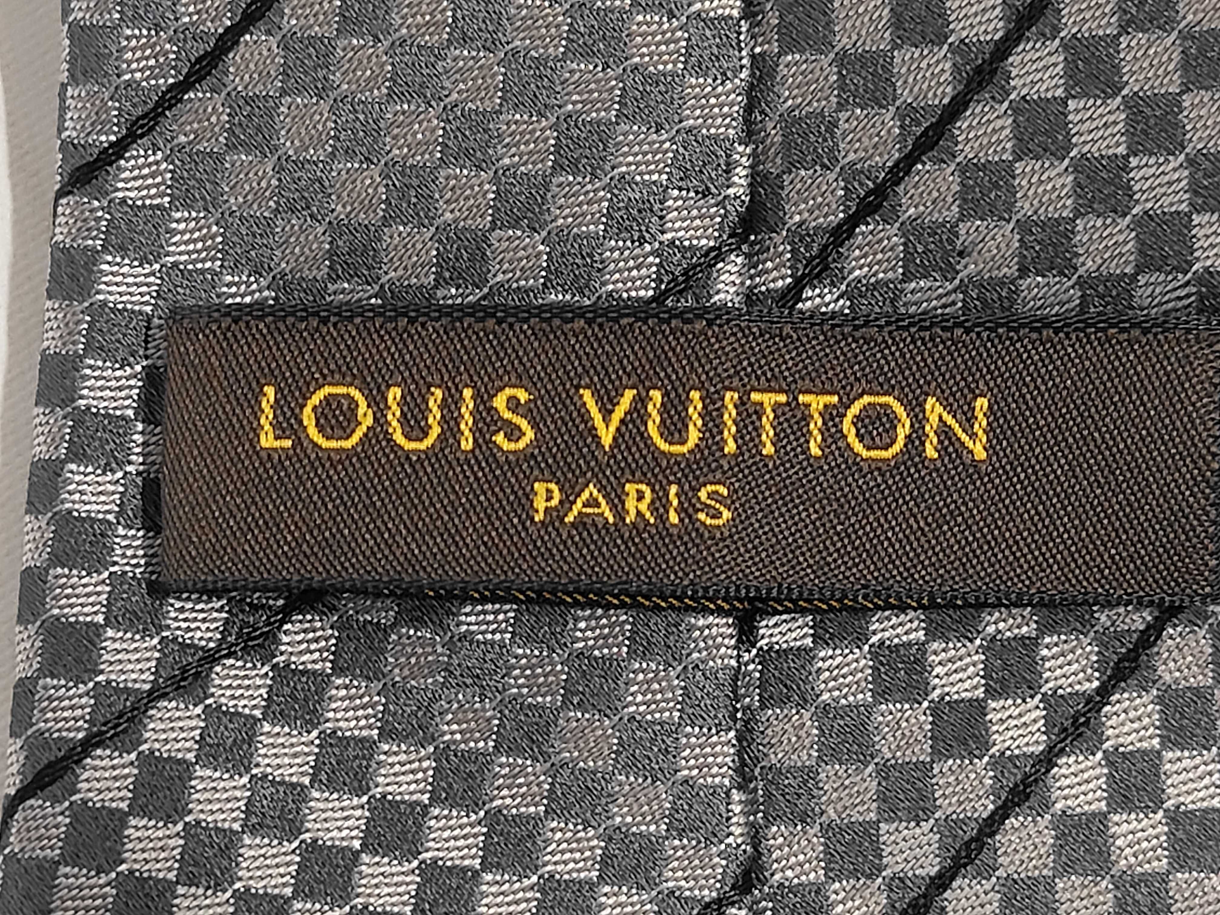 Micro Damier Logo Tie and other accessories — view 4
