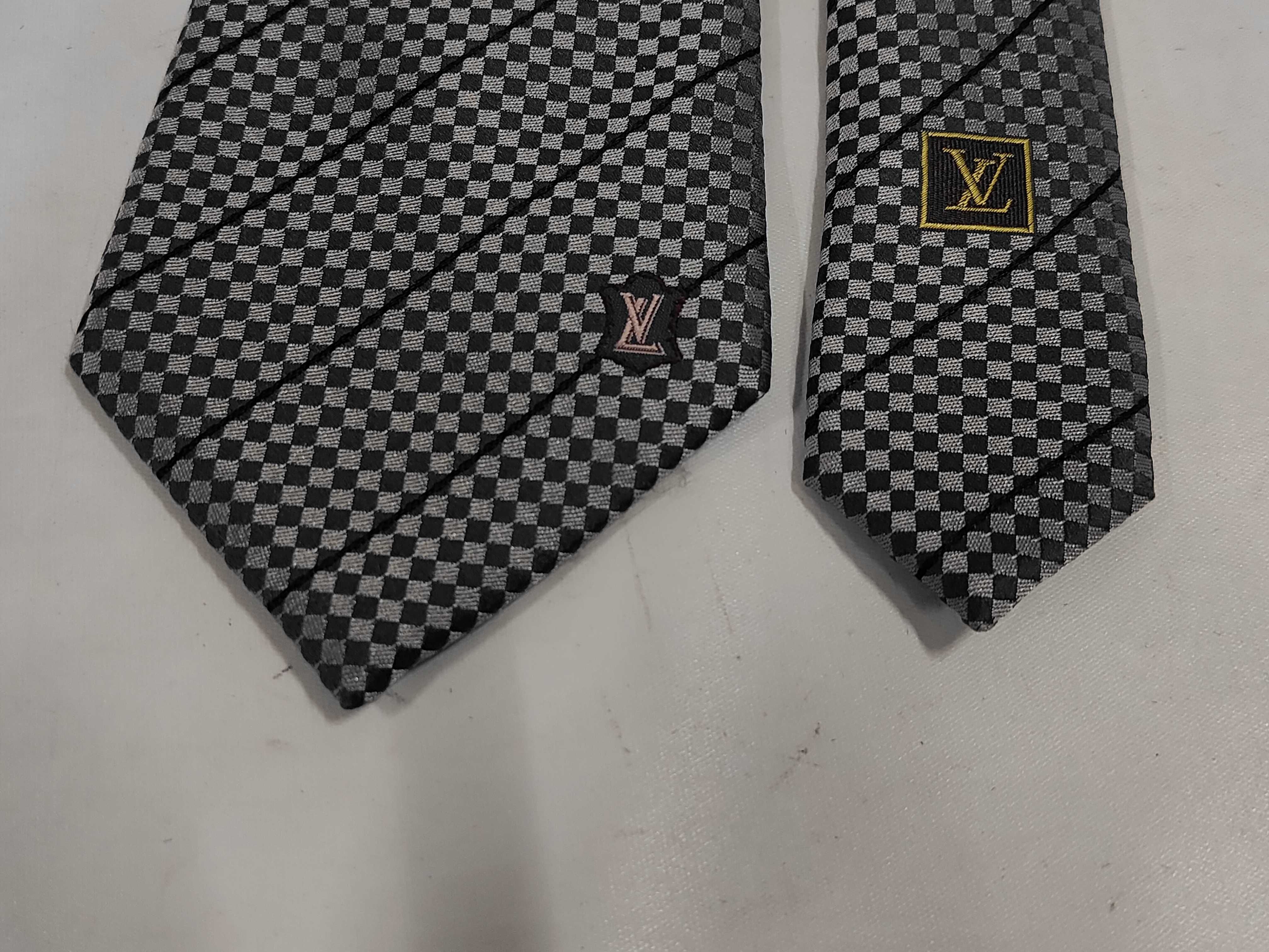 Micro Damier Logo Tie and other accessories — view 5