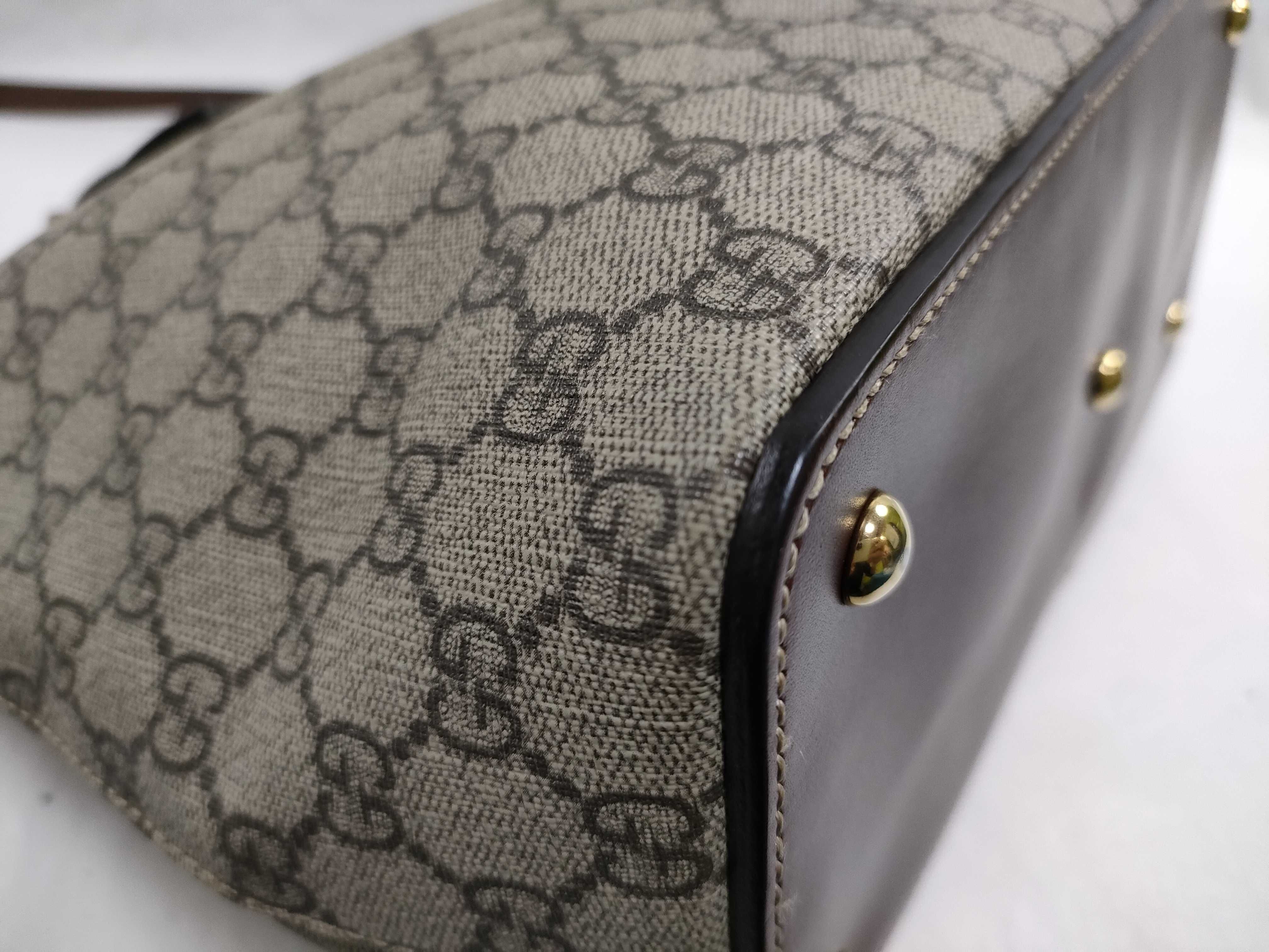 GG Supreme KR-GG Supreme Canvas Top Handle 2-Way Bag 429147 Handbag — view 8