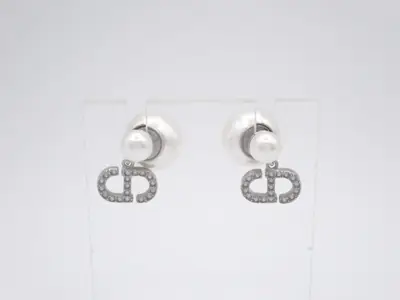 Silver earrings